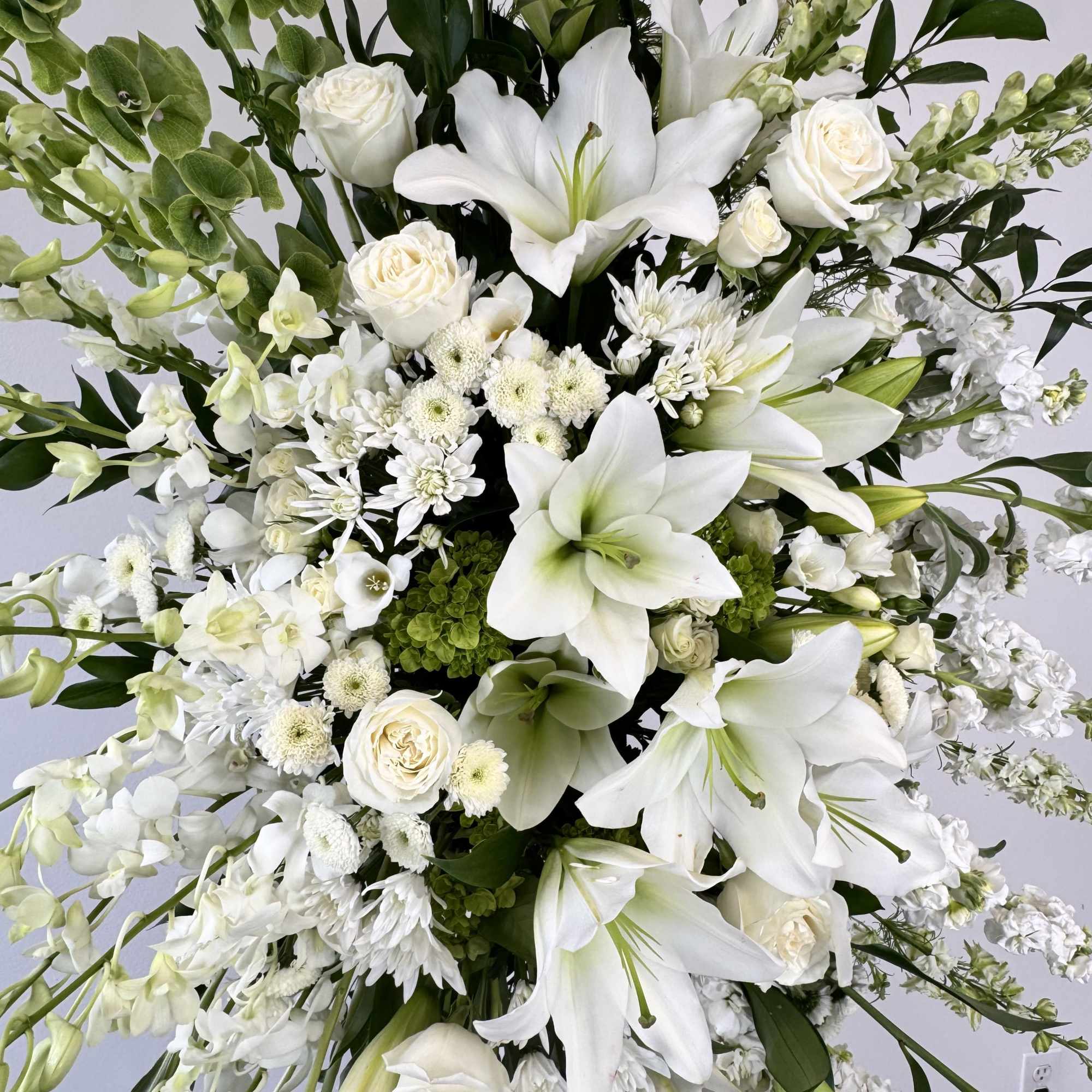 Grand Farewell is an extraordinary sympathy spray designed to create a breathtaking, photo 3 of 3