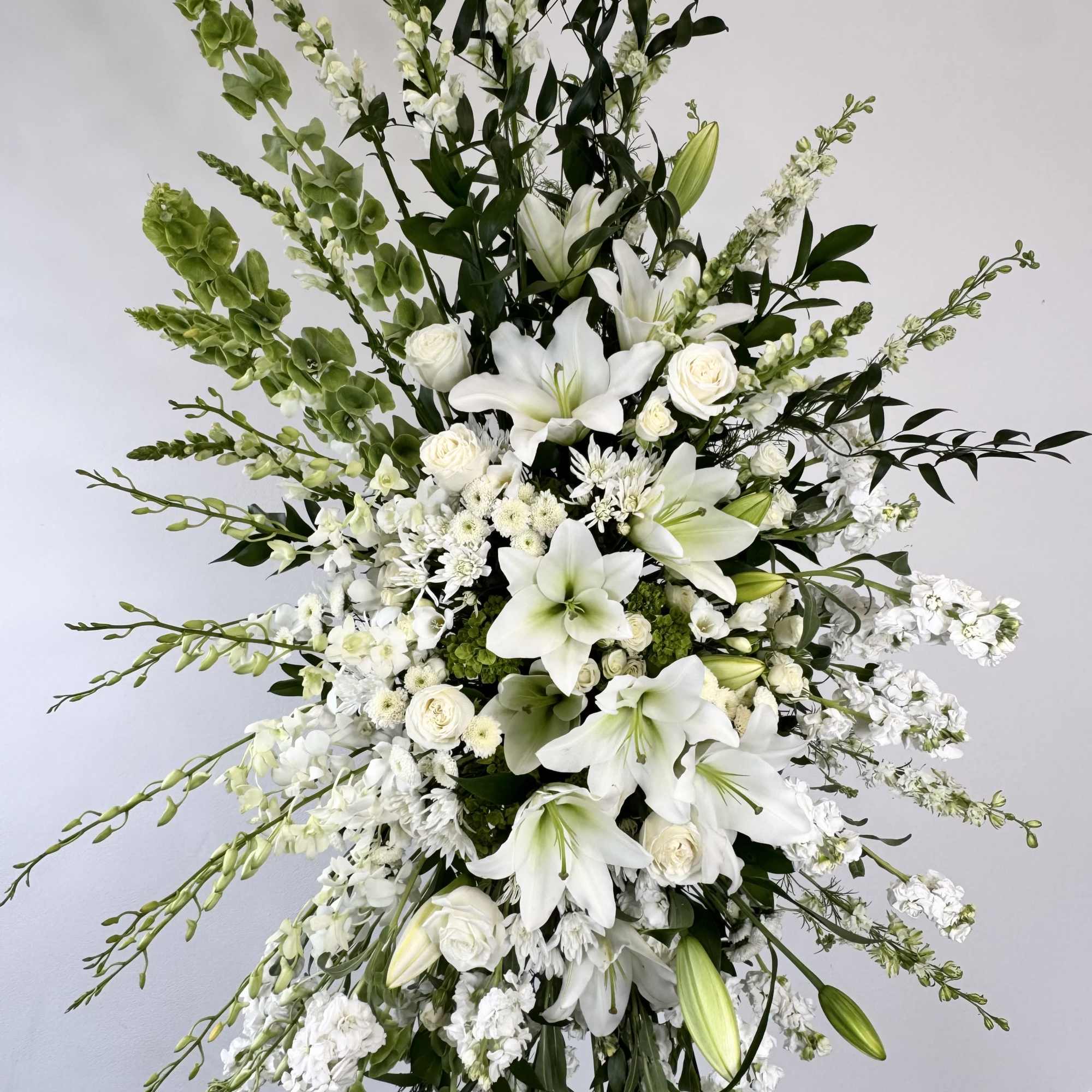 Grand Farewell is an extraordinary sympathy spray designed to create a breathtaking, photo 2 of 3