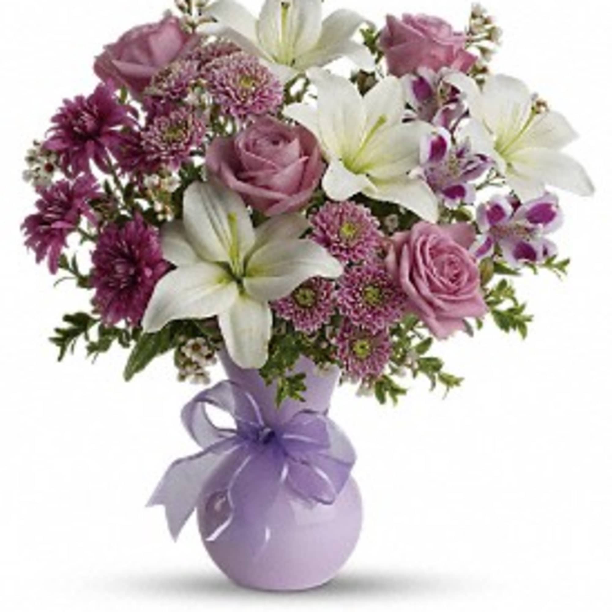If you want to impress someone, send elegant flowers in a soft