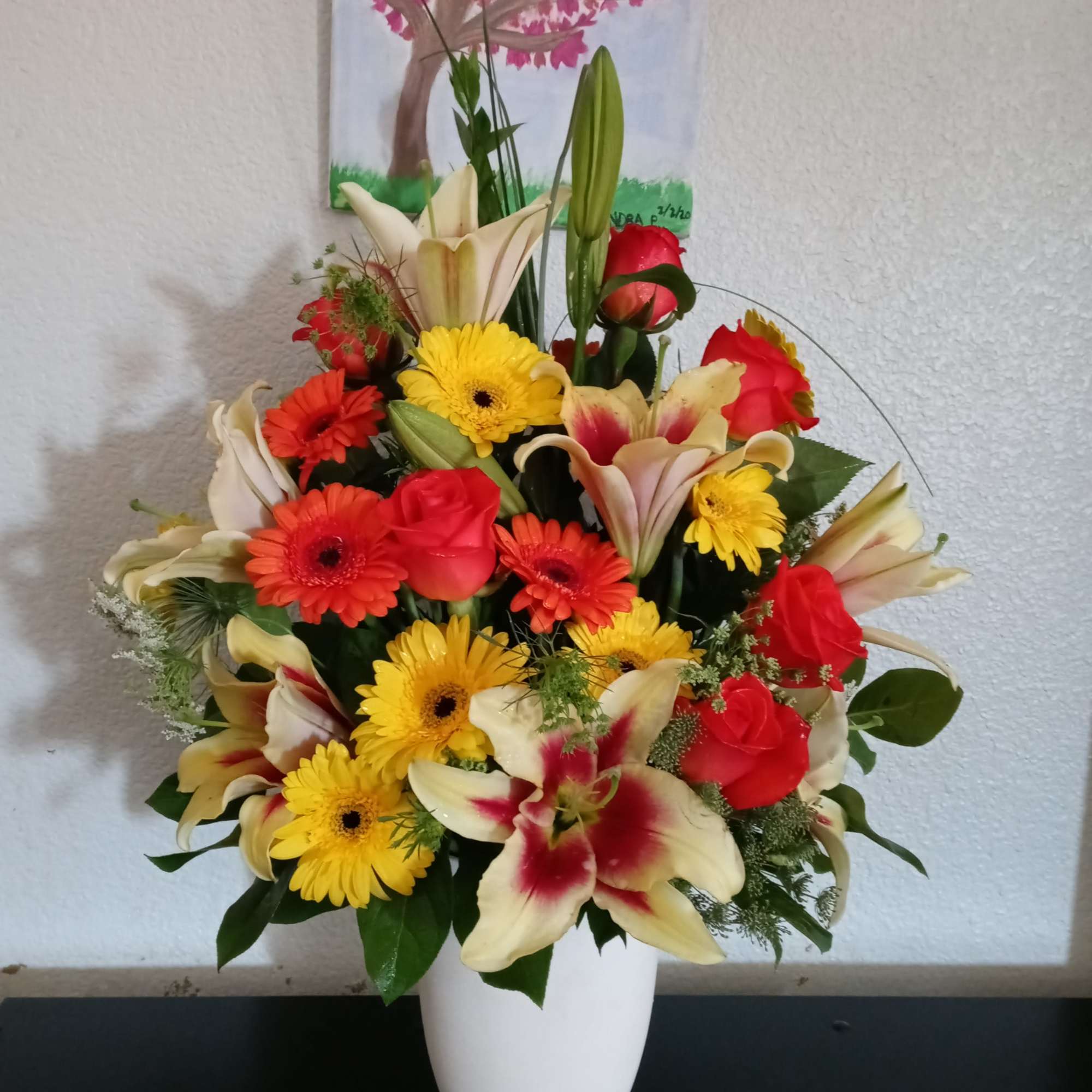 This flower arrangement is inspired by the Spring season 2021, photo 7 of 8