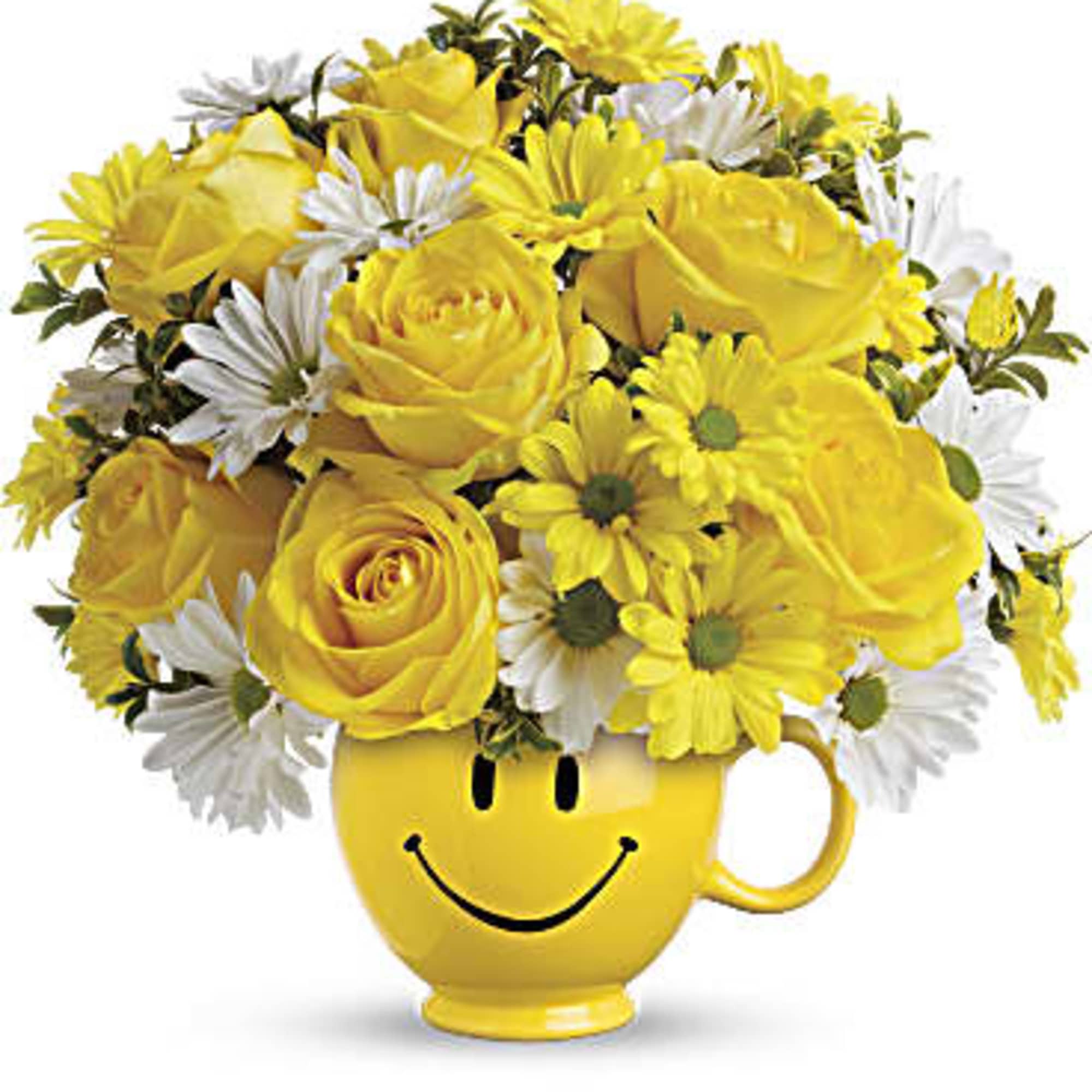 When you're looking to make someone smile, this happy face mug of, photo 2 of 3