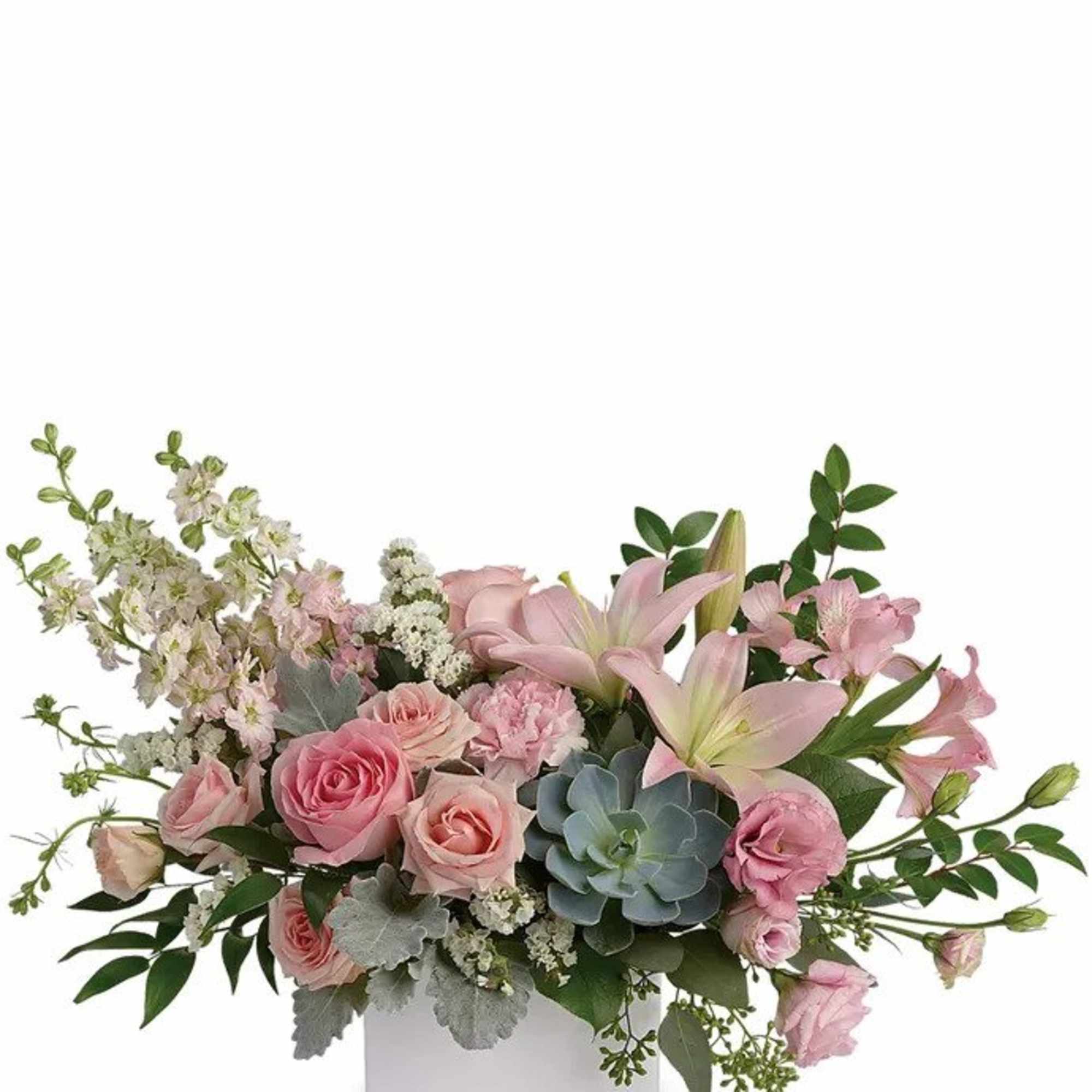Natural design, modern feel - a succulent for a unique touch!