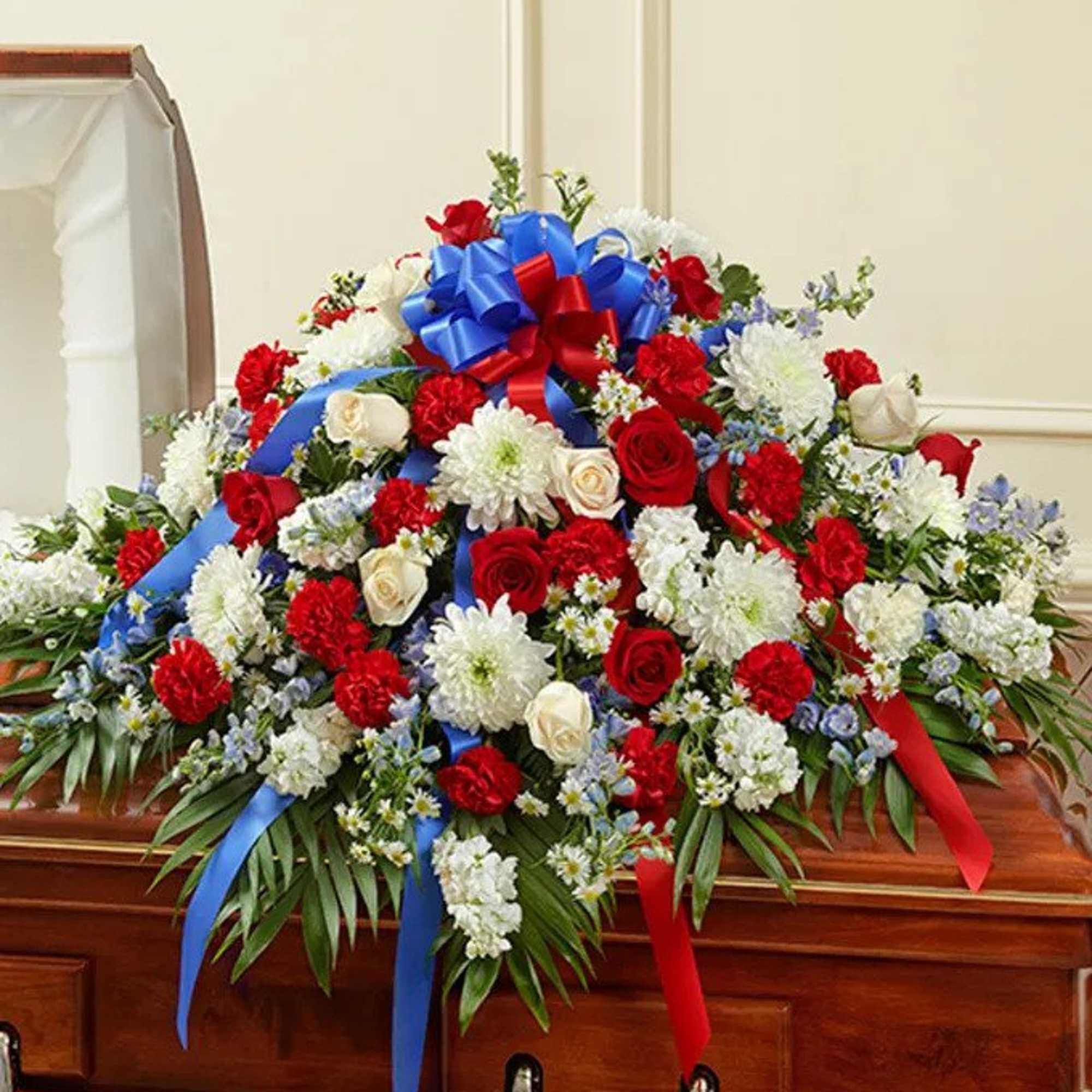 A beautifully patriotic way to pay tribute to a loved one. This