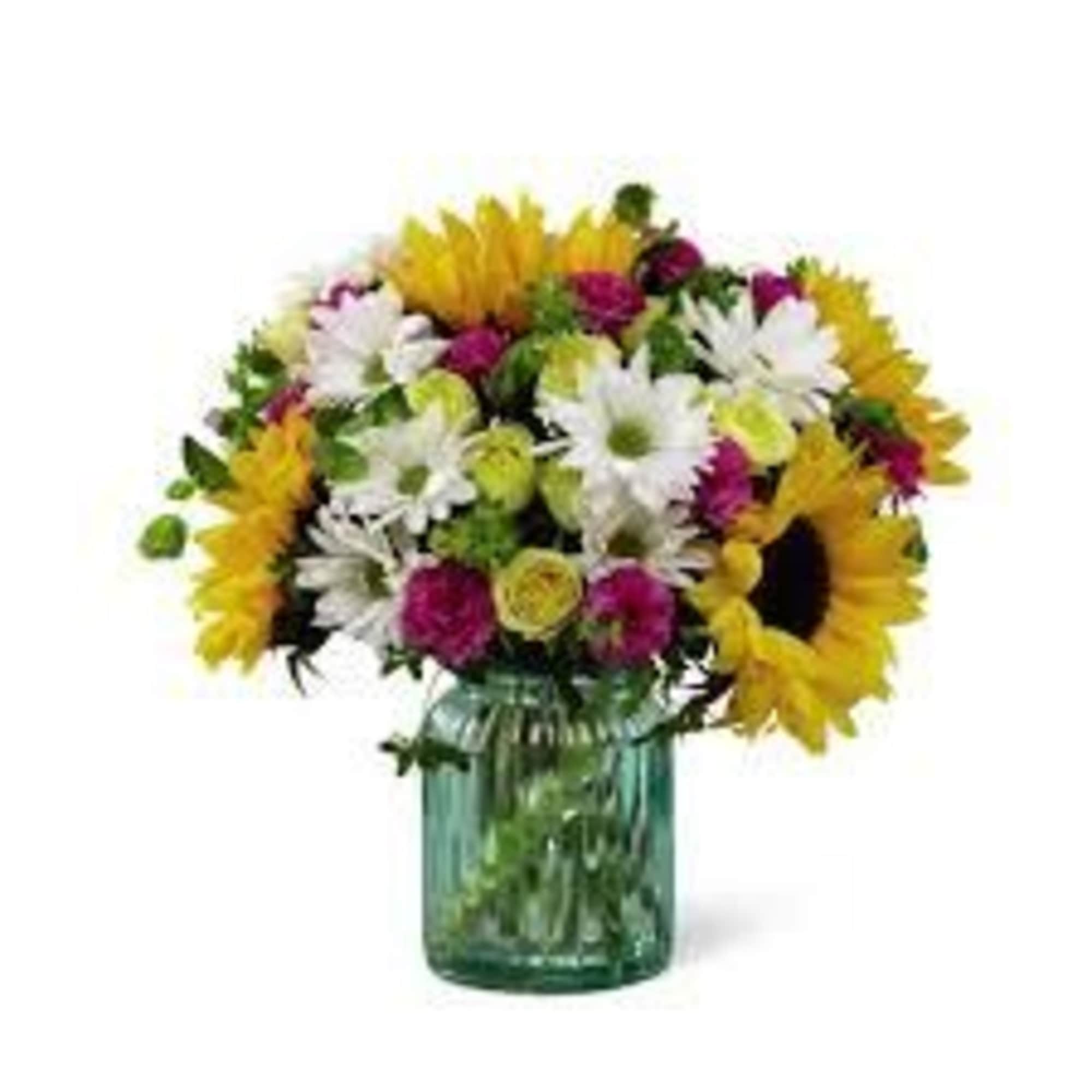 
Sunlit Meadows&trade; Bouquet. Blossoming with bright beauty and color palette that exudes, photo 2 of 3