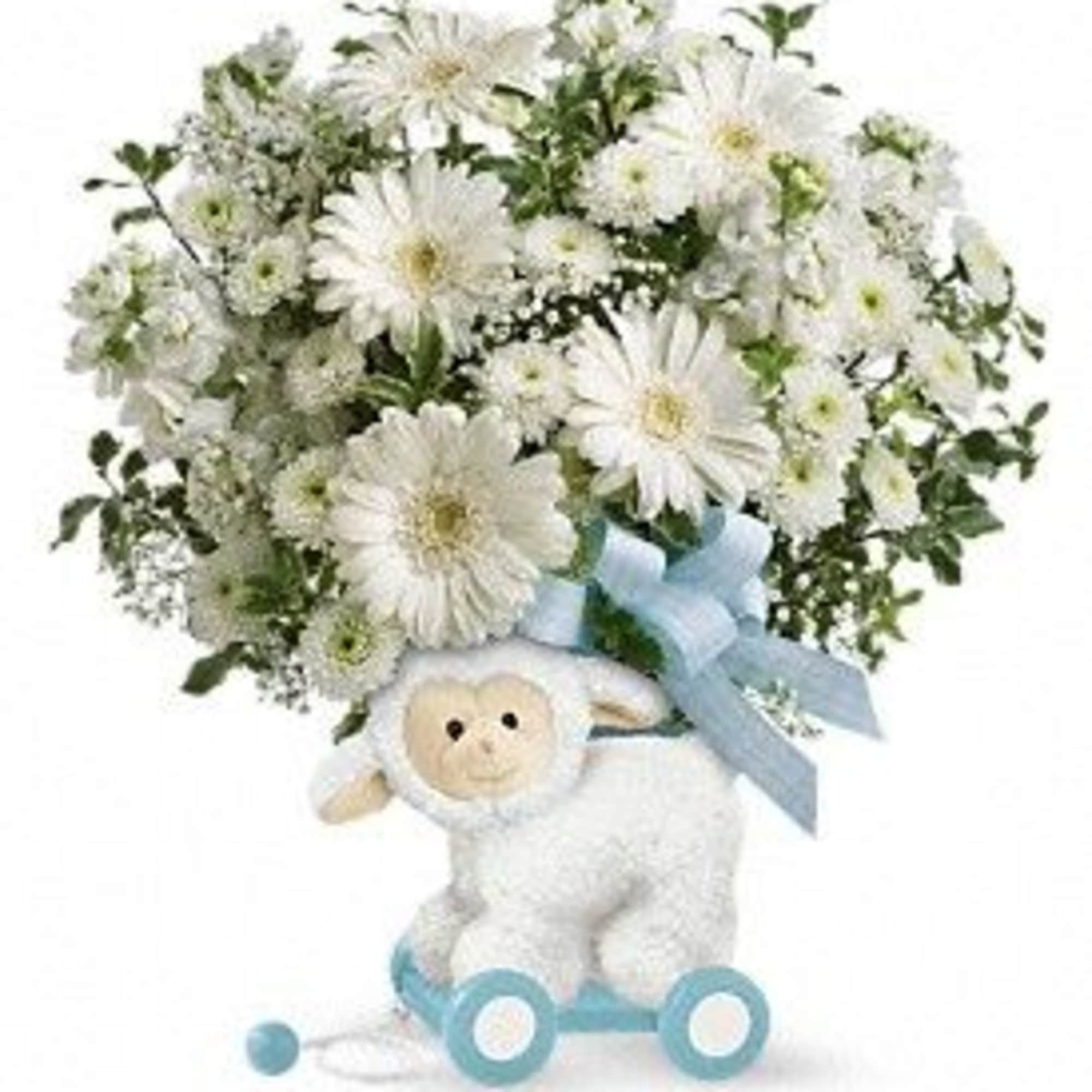 Sweet little Lamb - Baby blue, photo 3 of 3
