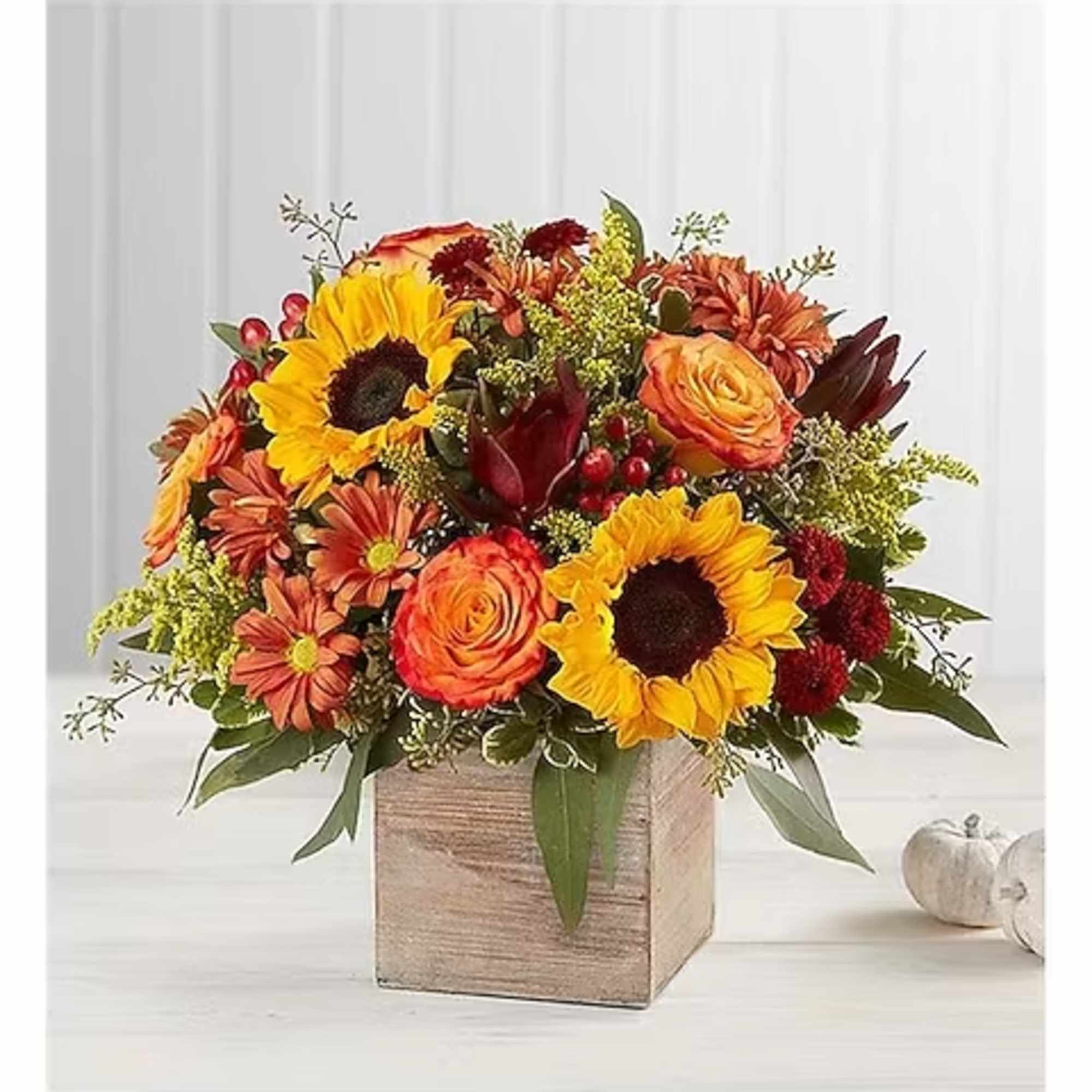 The color and charm of an autumn country harvest inspired our new