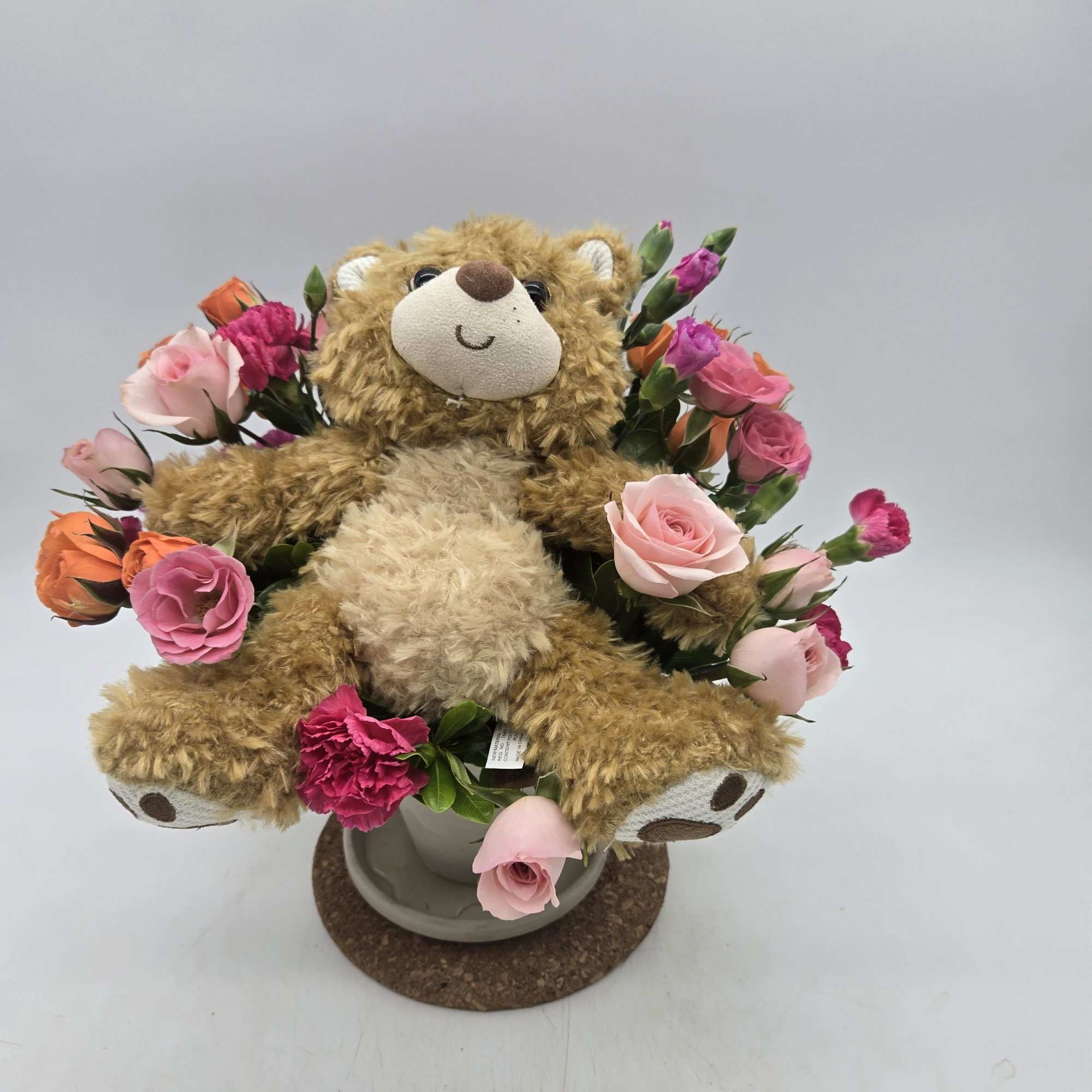 A simple way to say you care with an assortment of carnations, photo 2 of 3