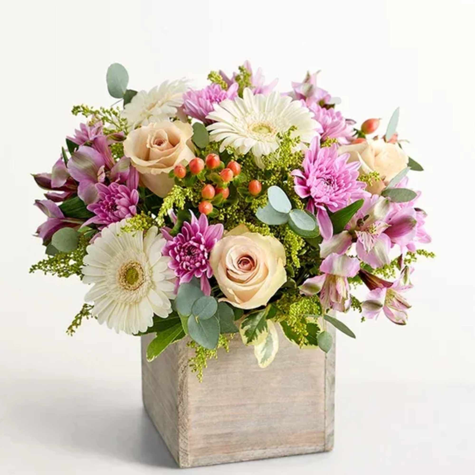  All the beauty of a cottage garden in one rustic yet