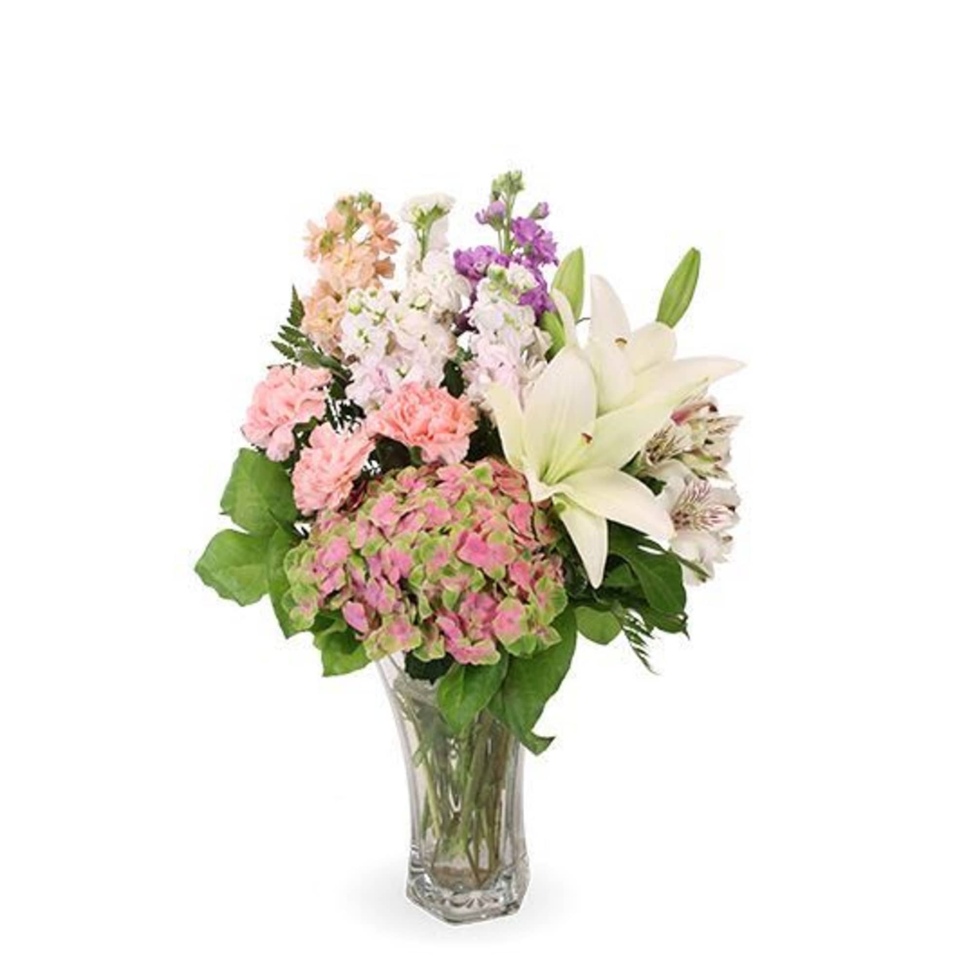 Elegant flowers convey heartfelt sympathy
Soothing, beautiful blooms to honor Edgar's spirit
We support