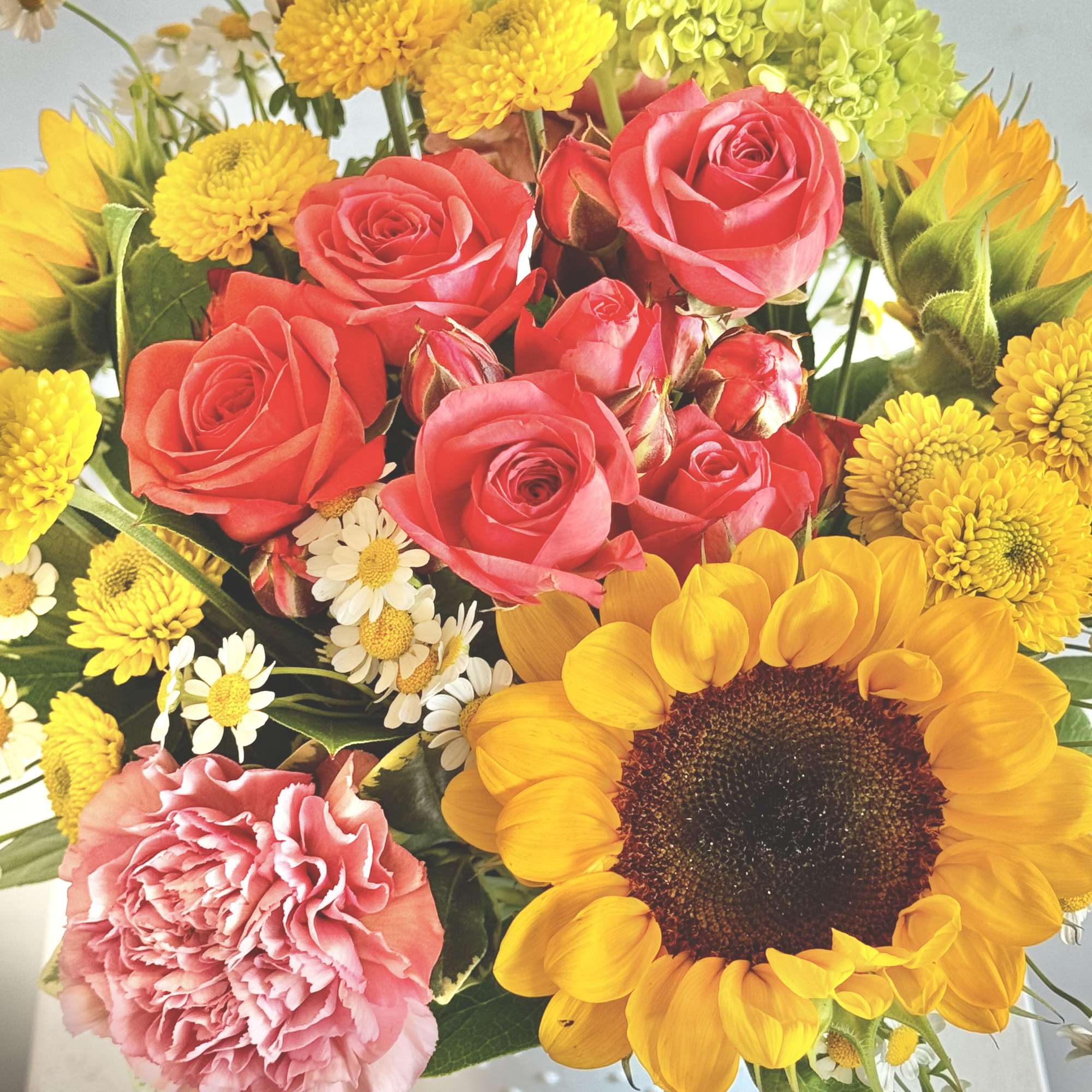 This fun bright mixed vase is a great way to celebrate any, photo 2 of 2