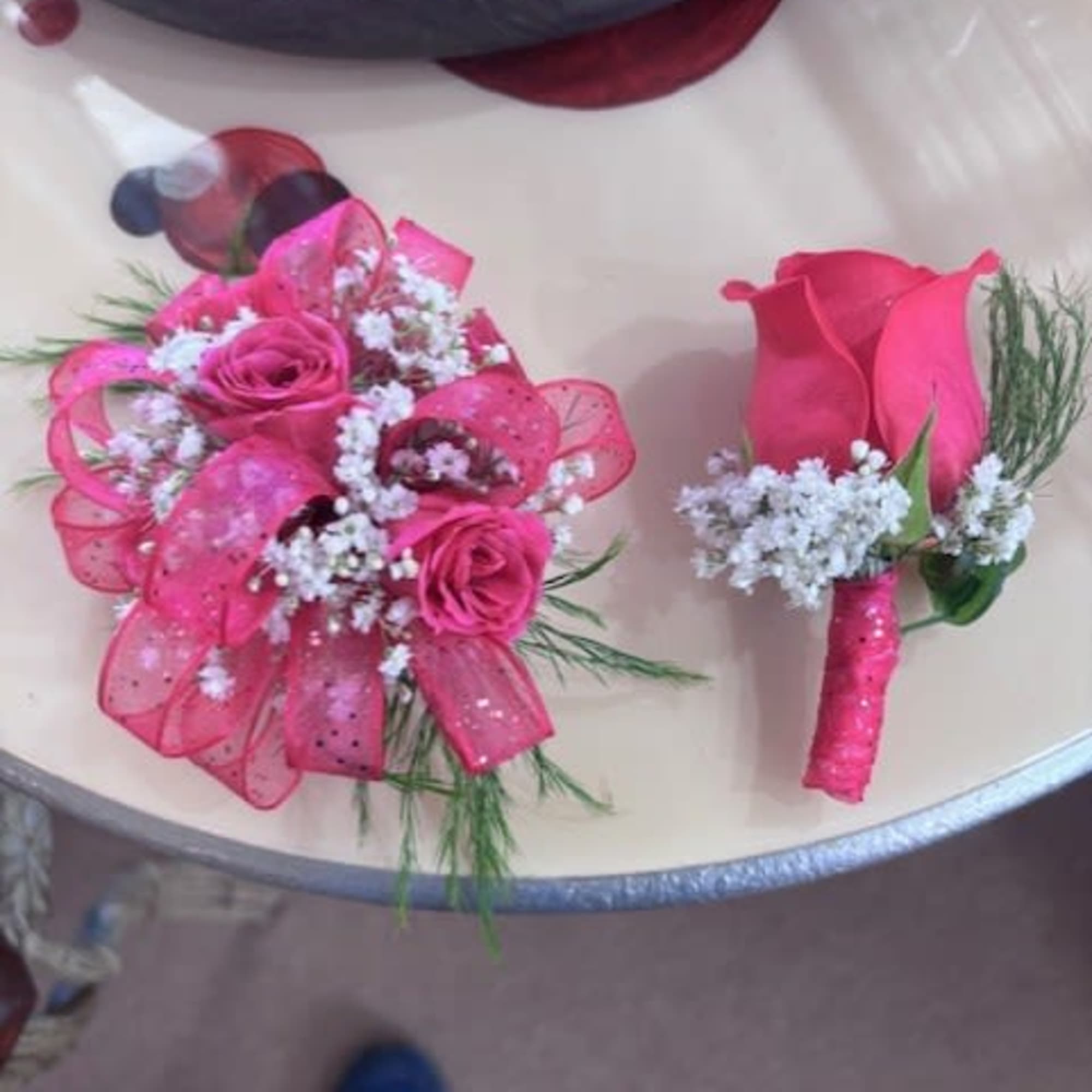 A dreamy finishing touch to a wedding gown, a prom dress, or