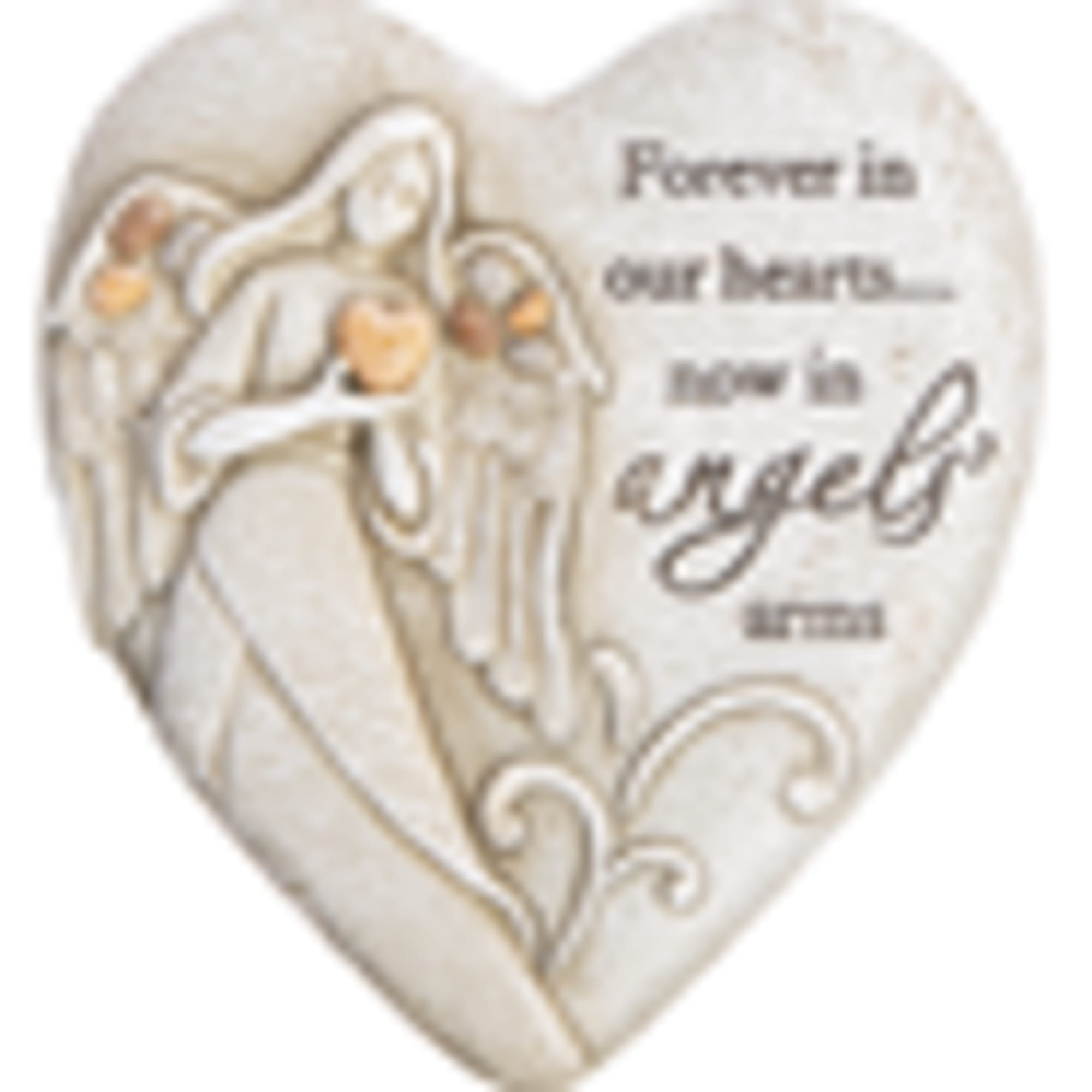 Memorial Pebble Angel - Heart Figurines 


51/8" W. x 11/8" D. x, photo 3 of 3