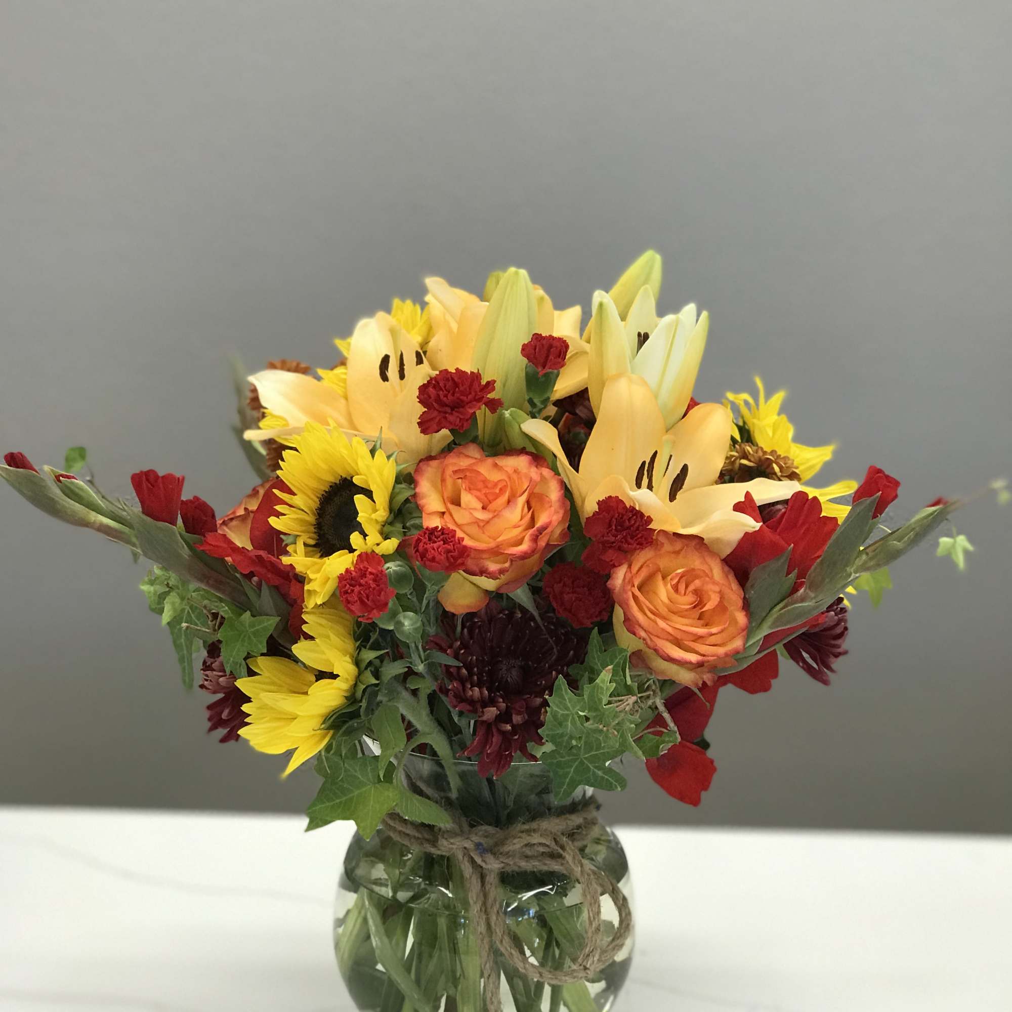 Celebrate Thanksgiving with this autumnal arrangement to add some flare to your, photo 2 of 2