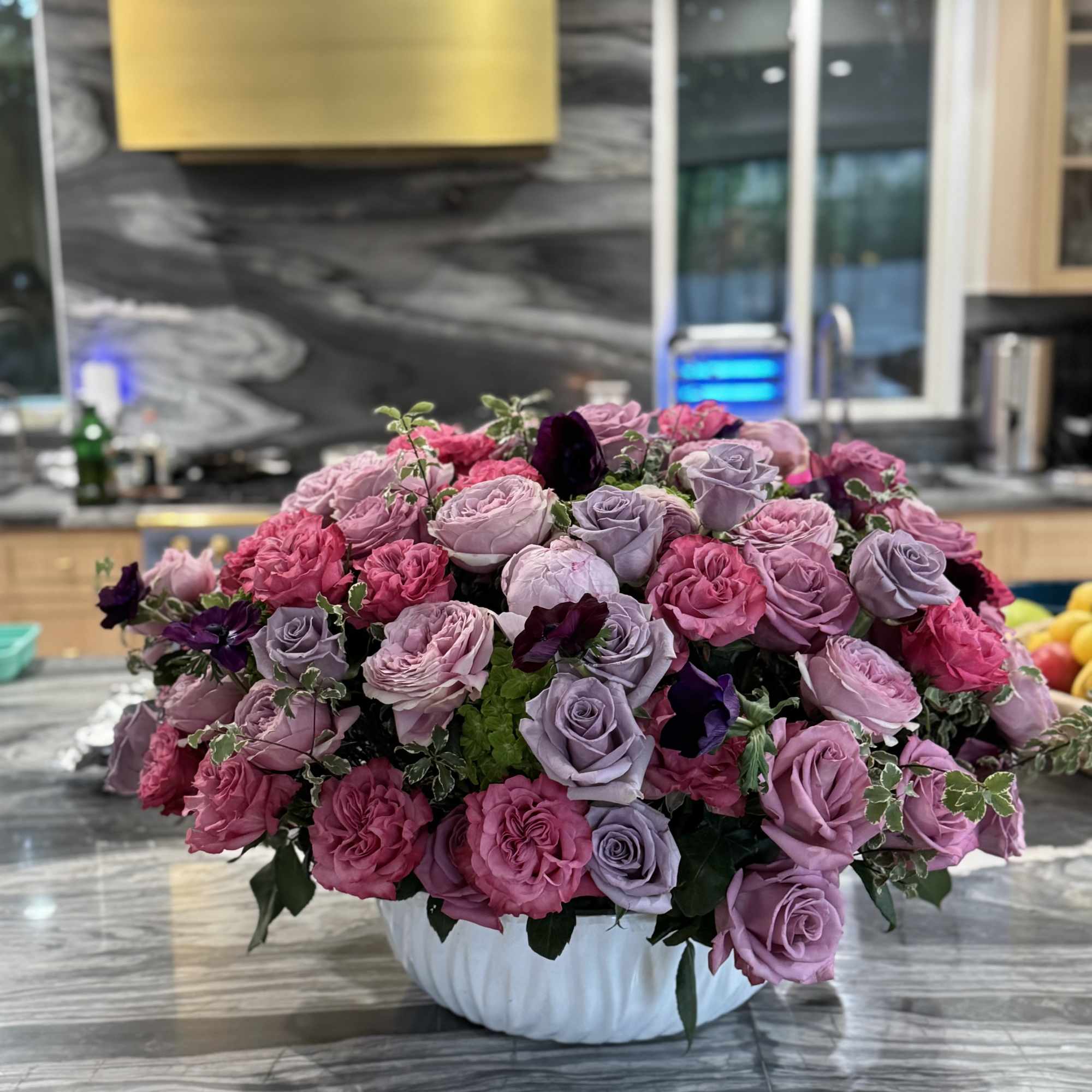 Romantico&mdash;lavender roses bloomed for beauty, soft pastels, tender hues that fill the, photo 2 of 2