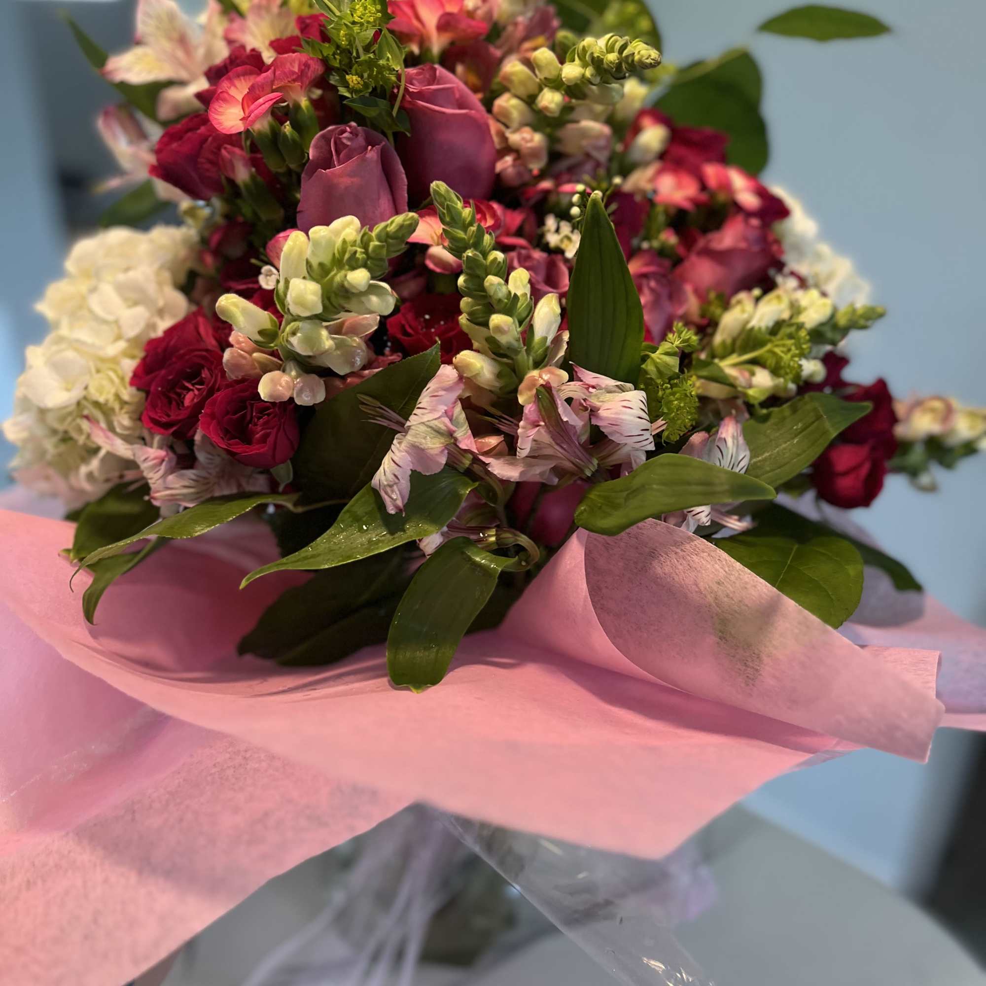 a stunning mix of our freshest blooms hand picked and designed by