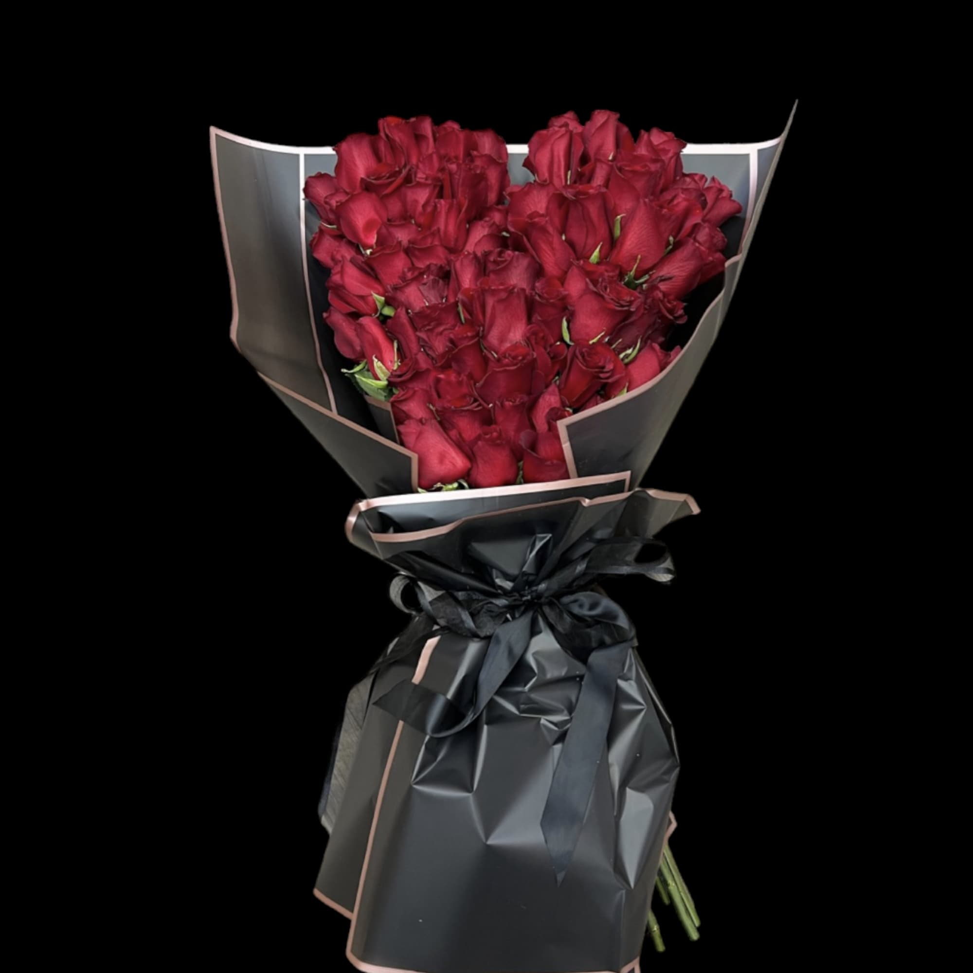 My oh, my! What red roses do to one's eyes. Show the