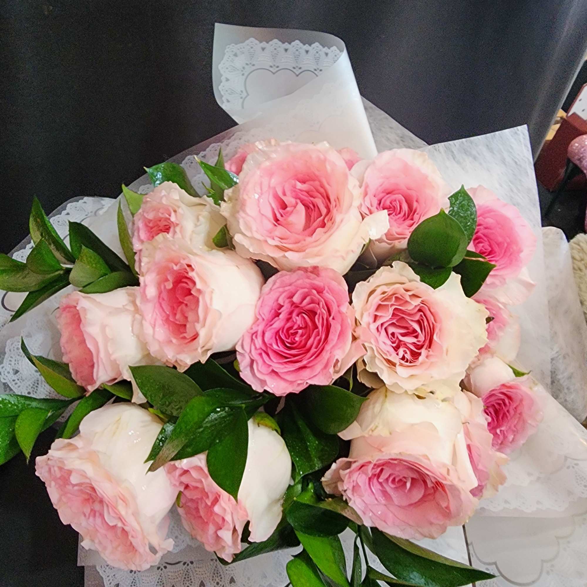 When you have enough vases at home....send a wrapped bouquet of seasonal, photo 4 of 6