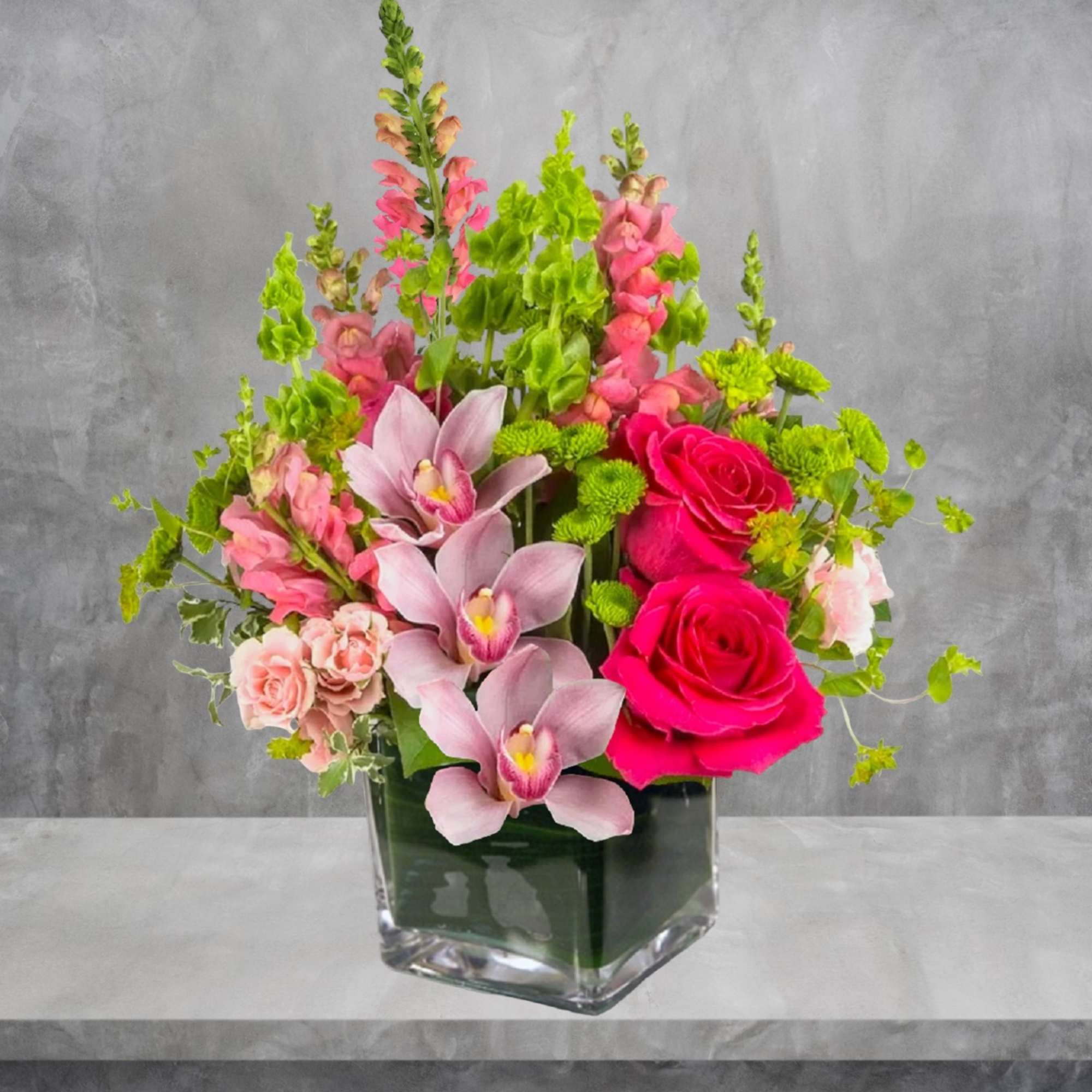 Escape to paradise with this lush and vibrant flower arrangement.  This, photo 3 of 4