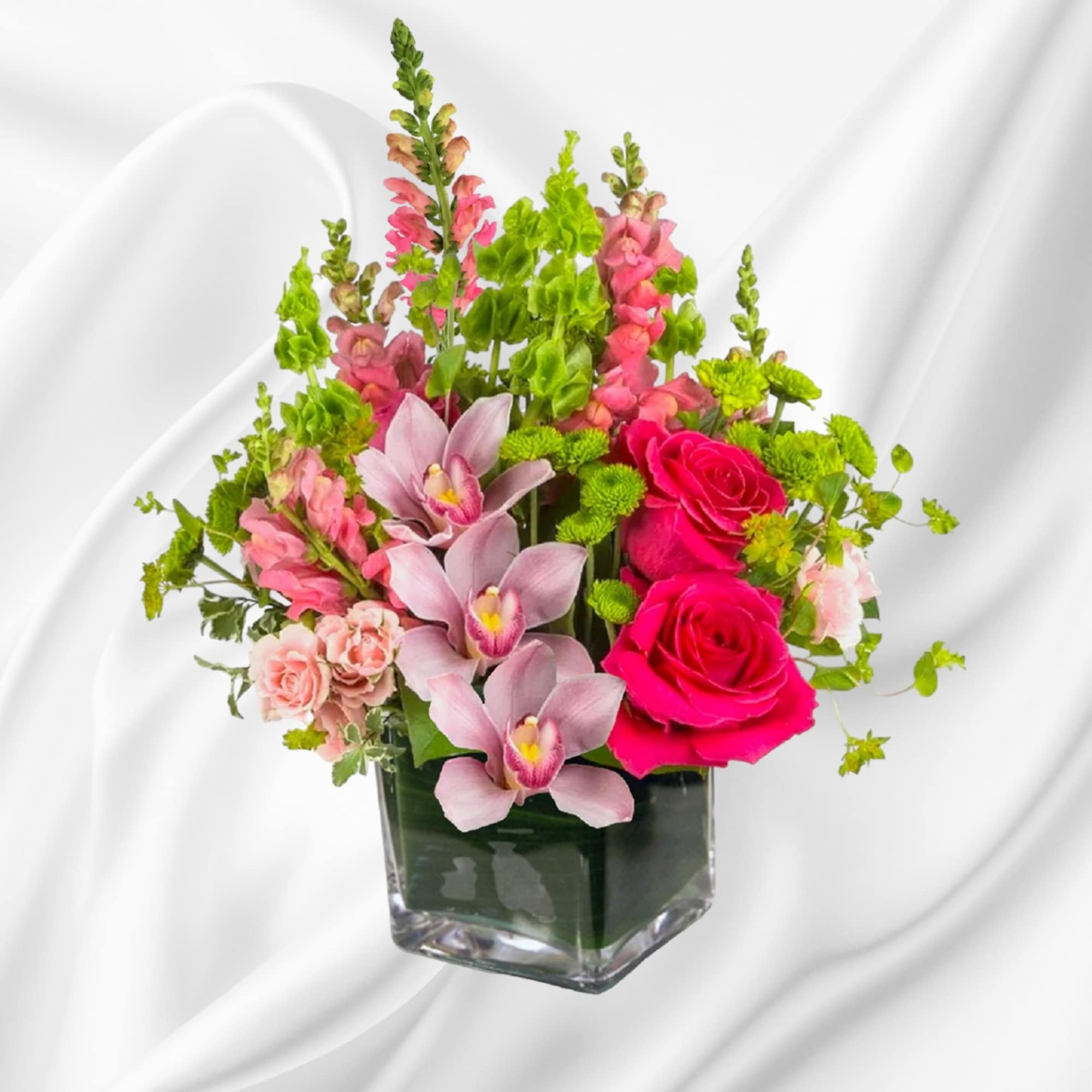 Escape to paradise with this lush and vibrant flower arrangement.  This, photo 2 of 4