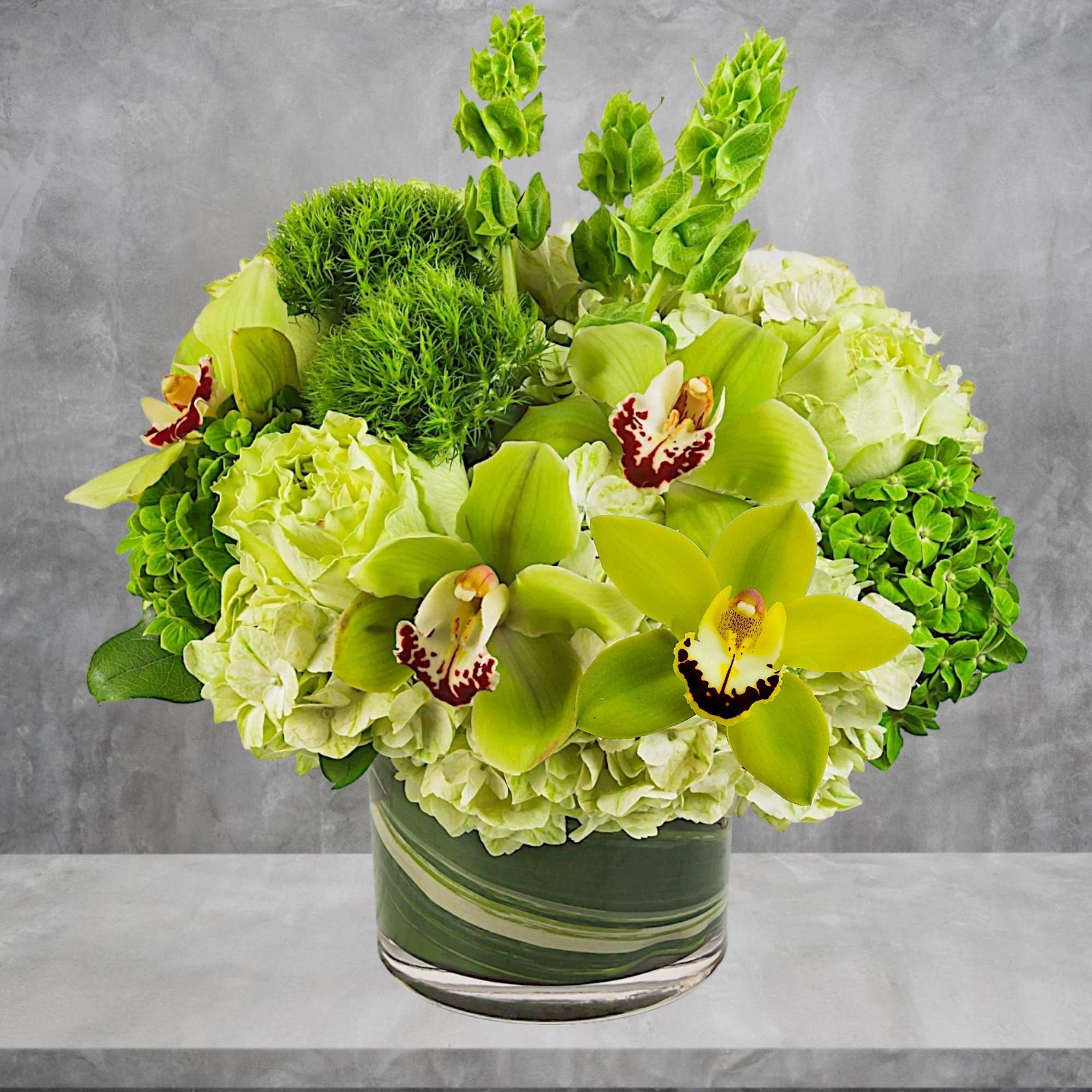 Keep things fresh and lucky with this all-green arrangement. Send somebody a, photo 2 of 5