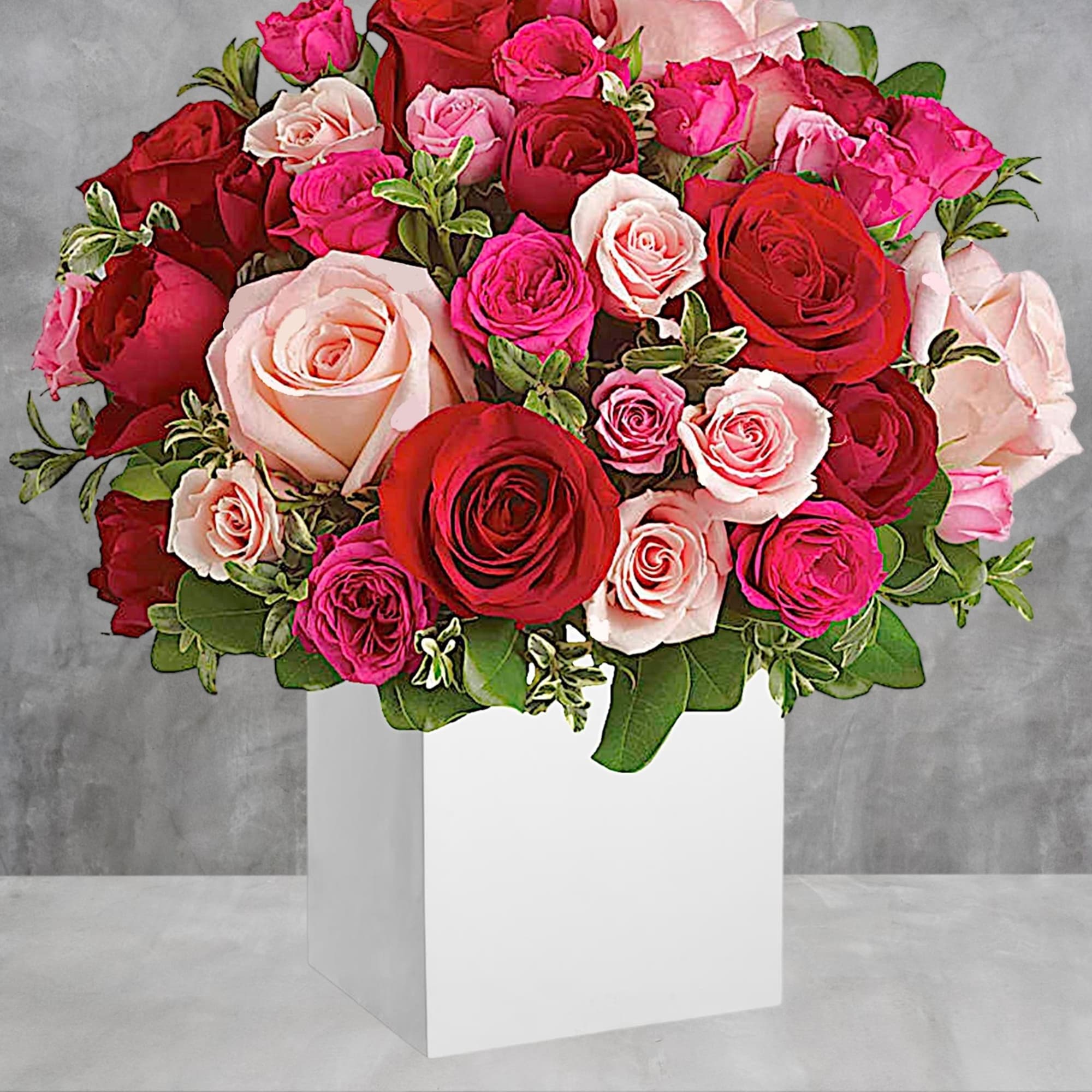 Sing them a love song - with flowers. This lush, loving rose