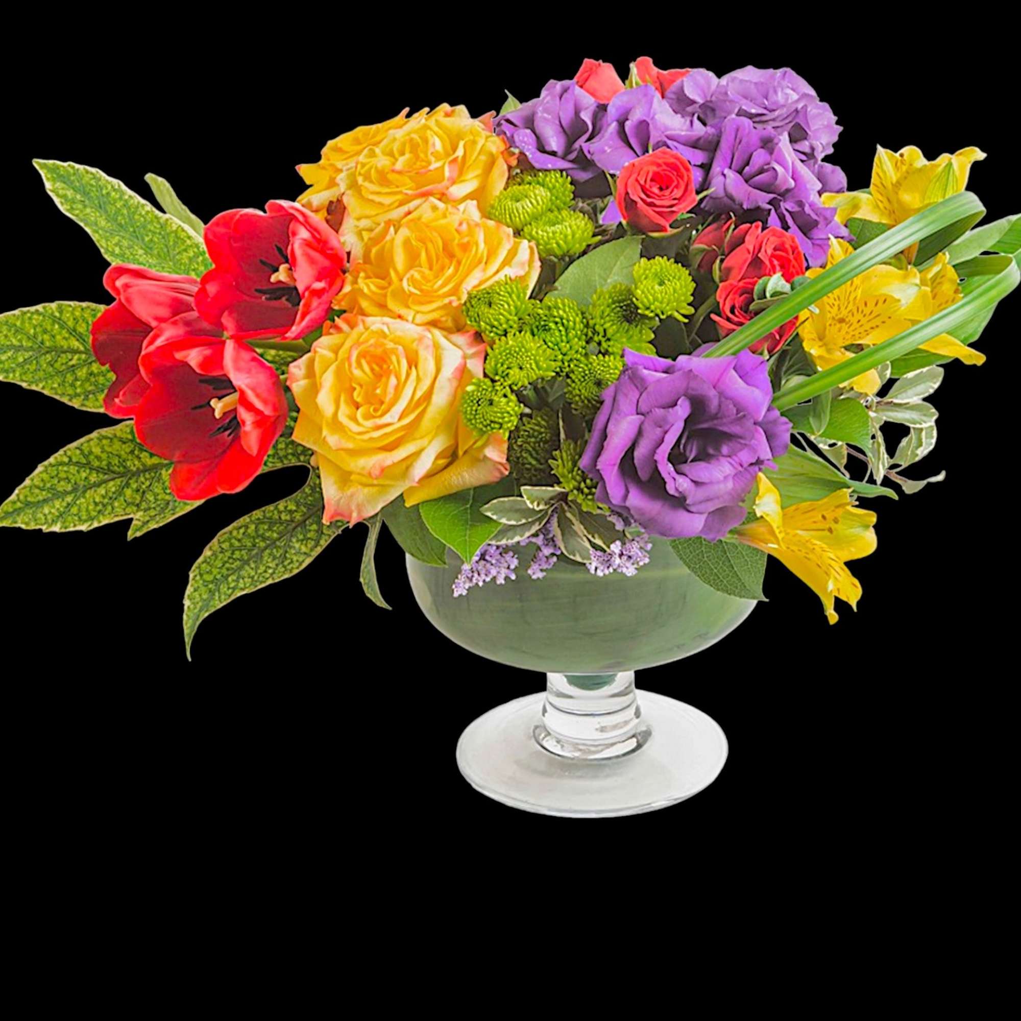 An artistic and bright arrangement, this crowd-pleaser is as interesting as it, photo 4 of 5