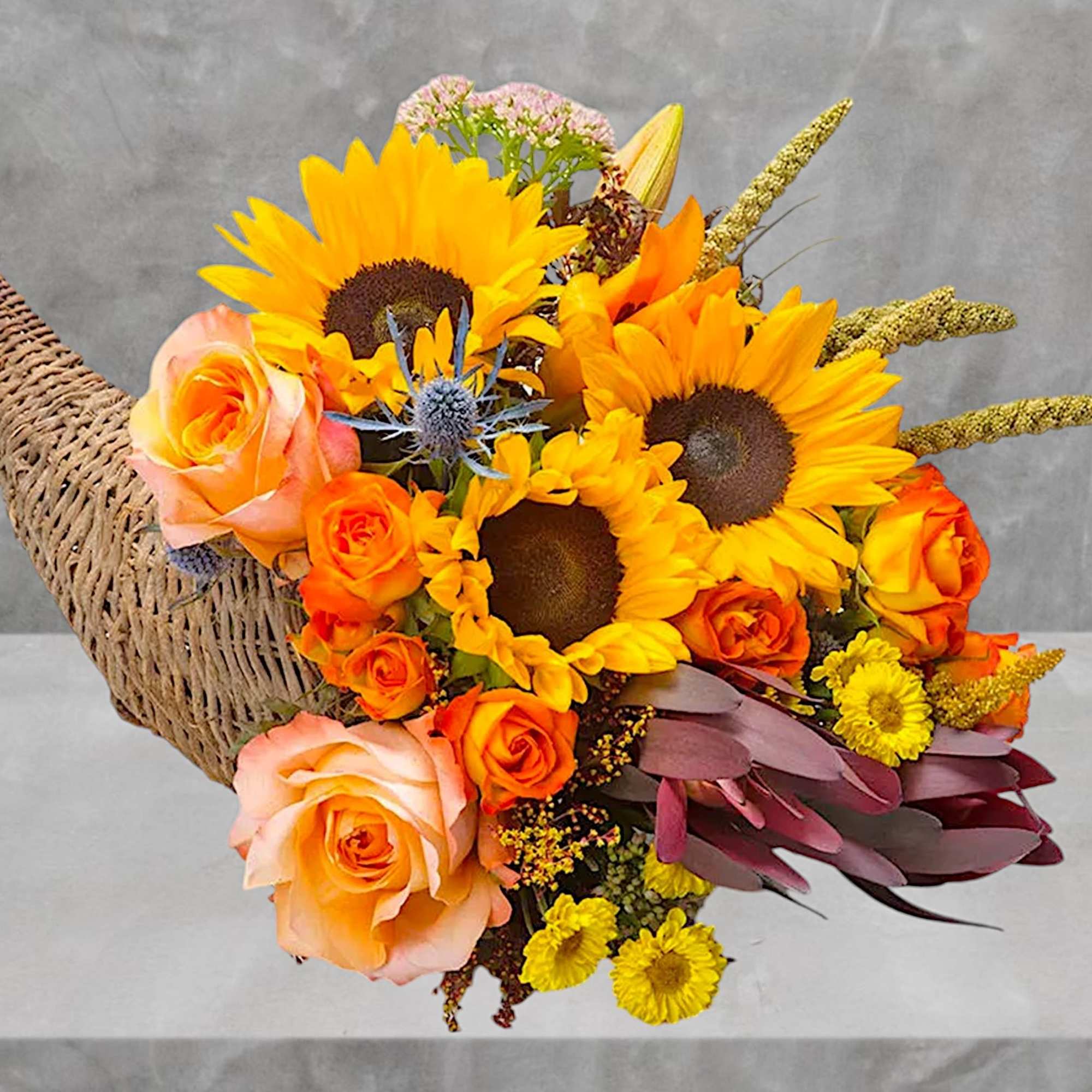 This Thanksgiving, say &ldquo;thanks&rdquo; with a beautiful seasonal centerpiece. Celebrating with those, photo 3 of 5