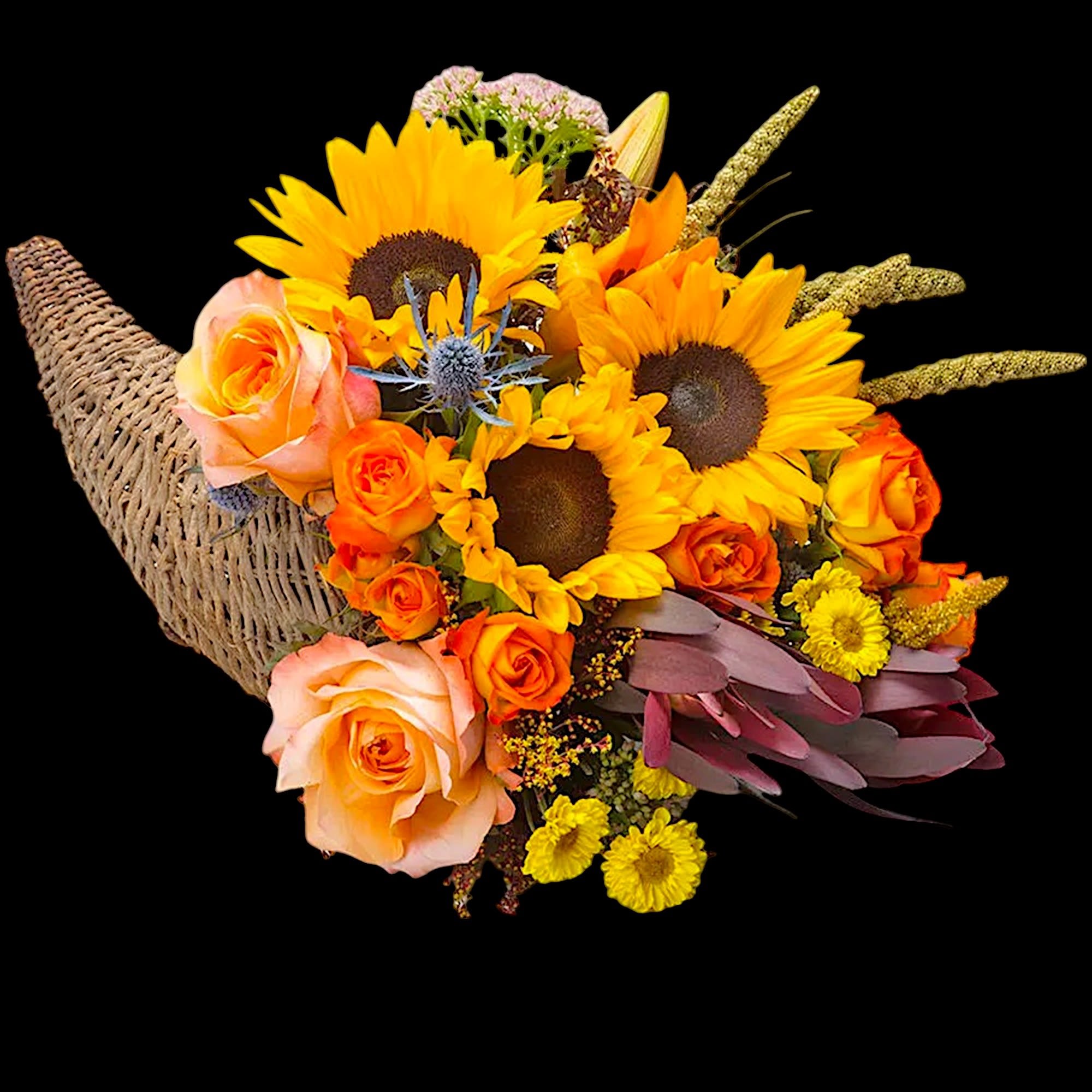 This Thanksgiving, say &ldquo;thanks&rdquo; with a beautiful seasonal centerpiece. Celebrating with those, photo 4 of 5