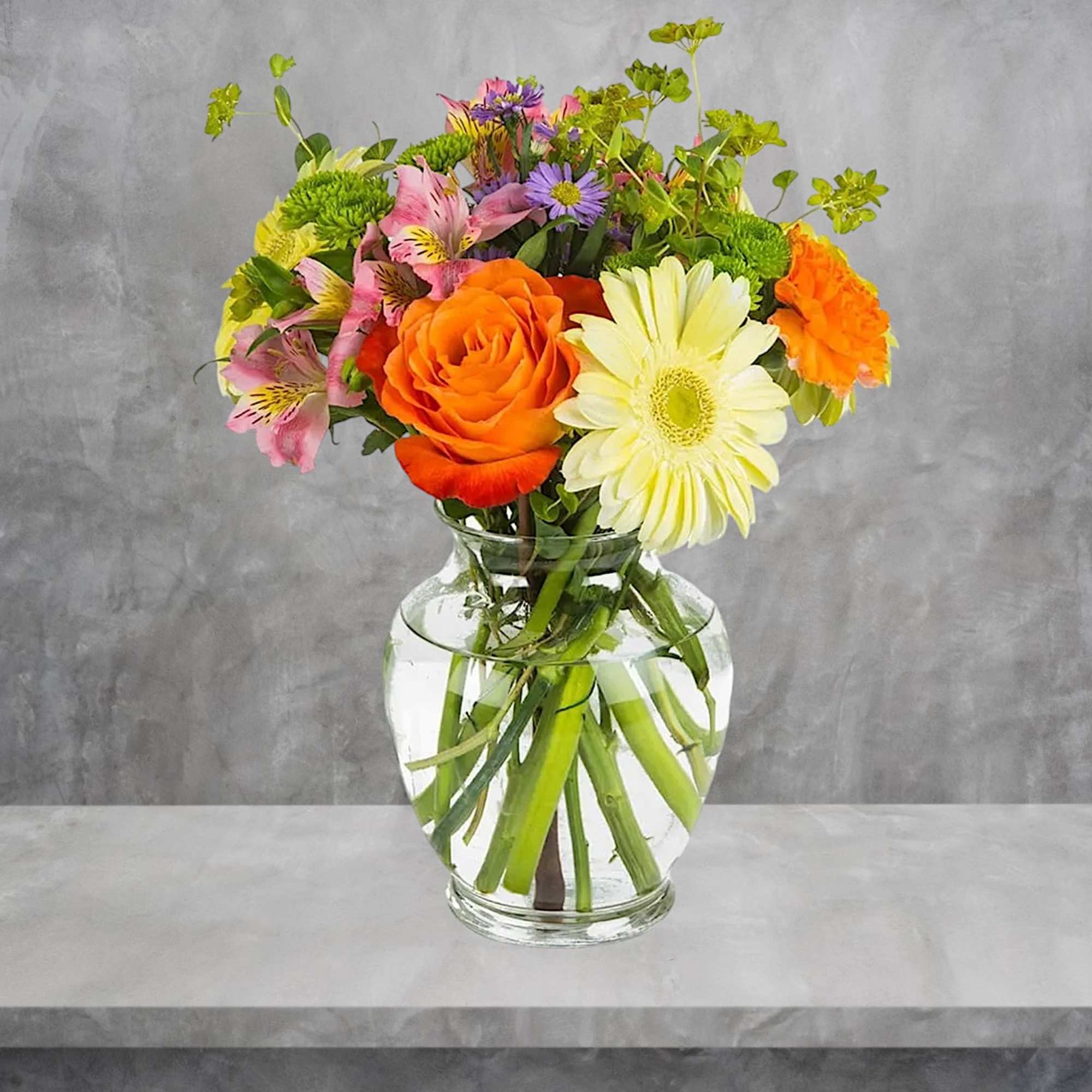 This bouquet is festive and perfect for any celebratory occasion. It is, photo 3 of 5