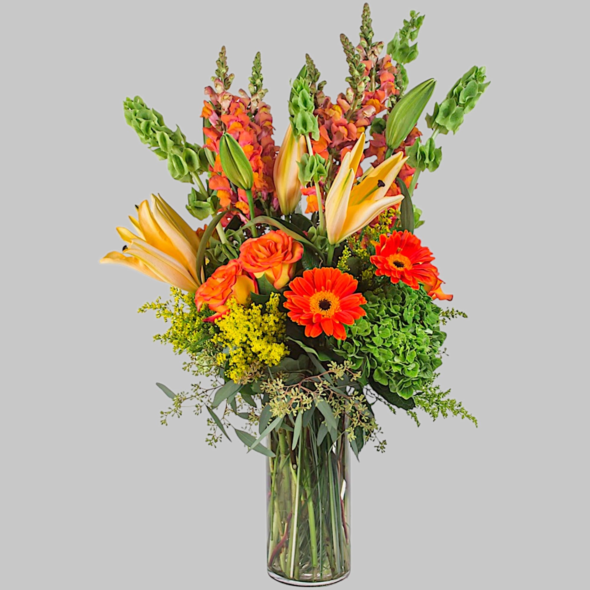 Rise and shine with this tall and bright arrangement. Perfect to brighten, photo 5 of 5
