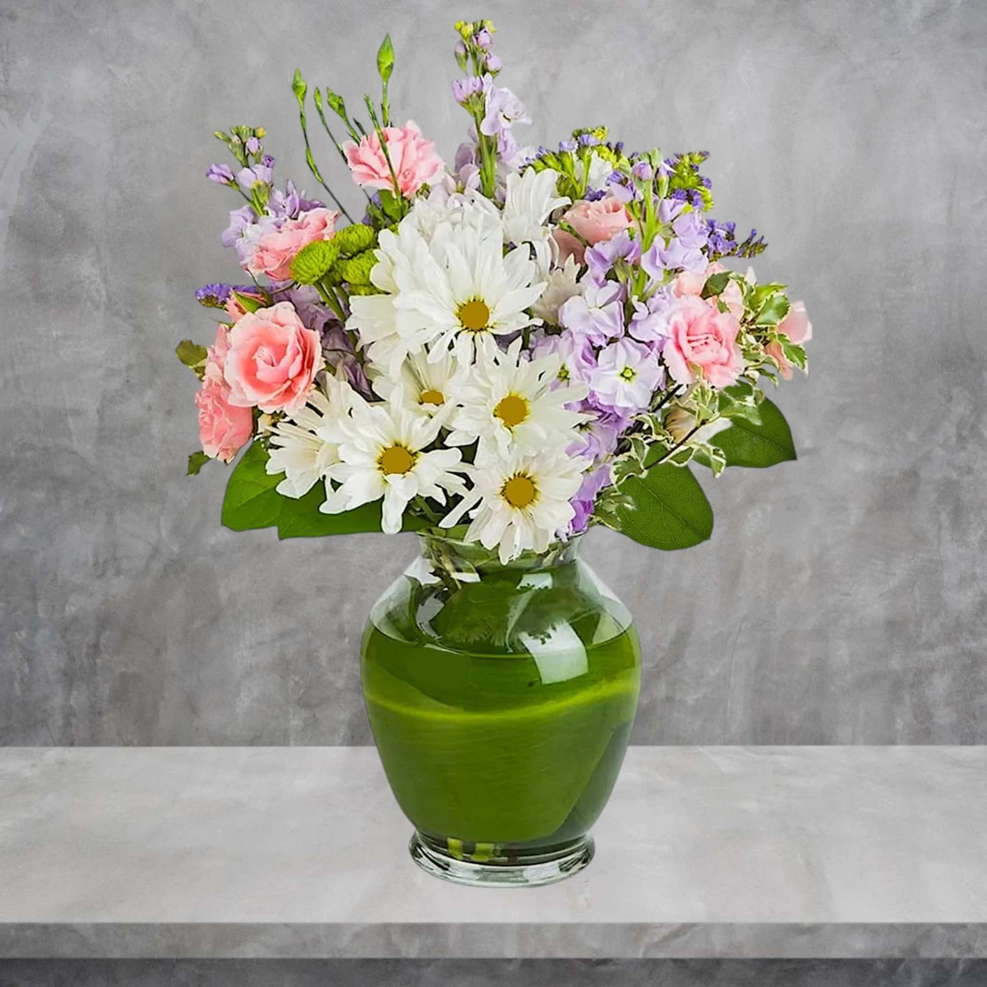 This blushing pastel bouquet is the perfect gift to freshen up any, photo 3 of 5