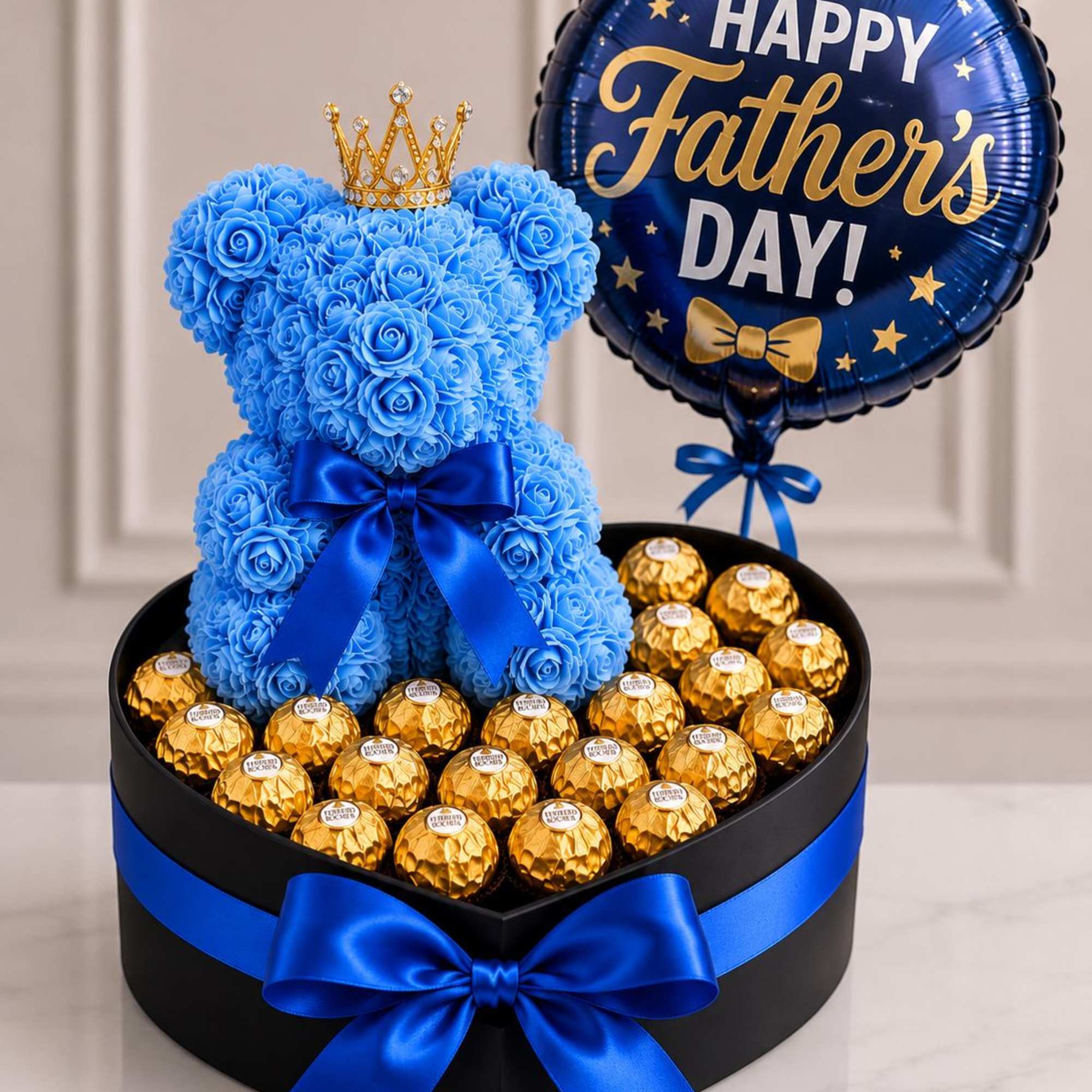 Celebrate Dad with a royal surprise! This elegant Father's Day gift features