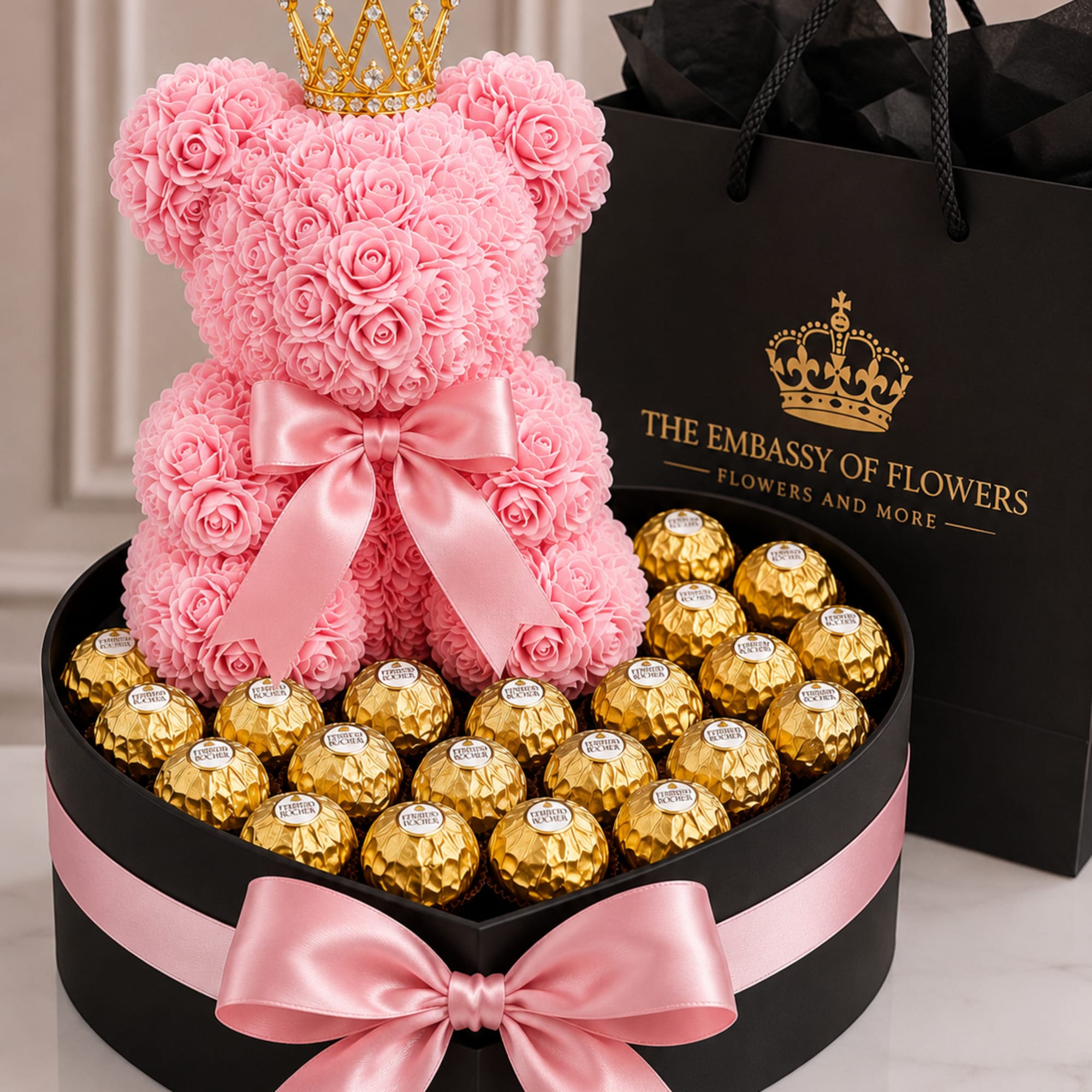 Celebrate Dad with a royal surprise! This elegant Father's Day gift features