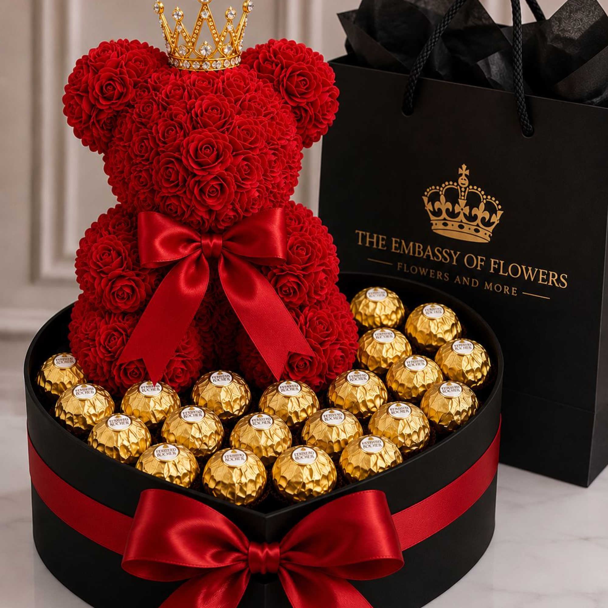 Celebrate Dad with a royal surprise! This elegant Father's Day gift features, photo 3 of 3