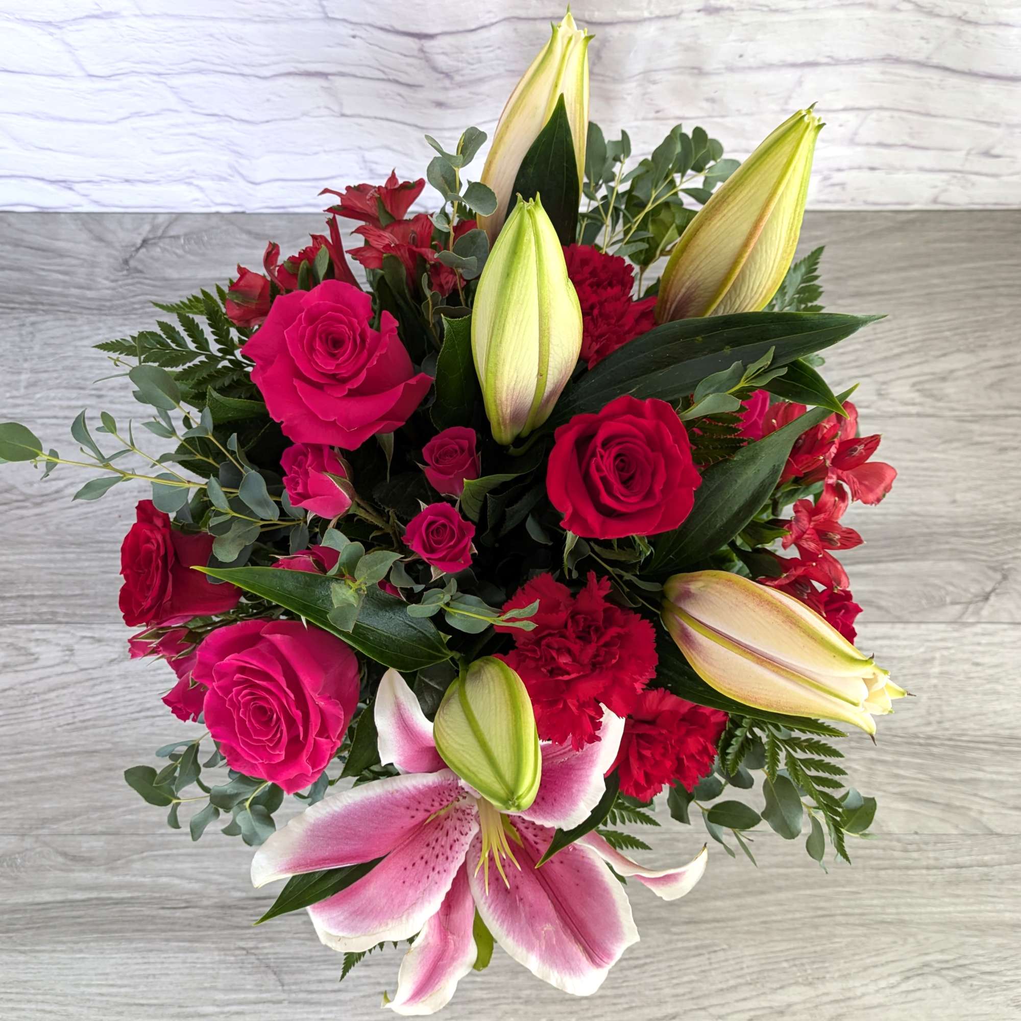 Lose One's Heart is A Ladybug Floral exclusive bouquet. This bouquet includes, photo 2 of 3