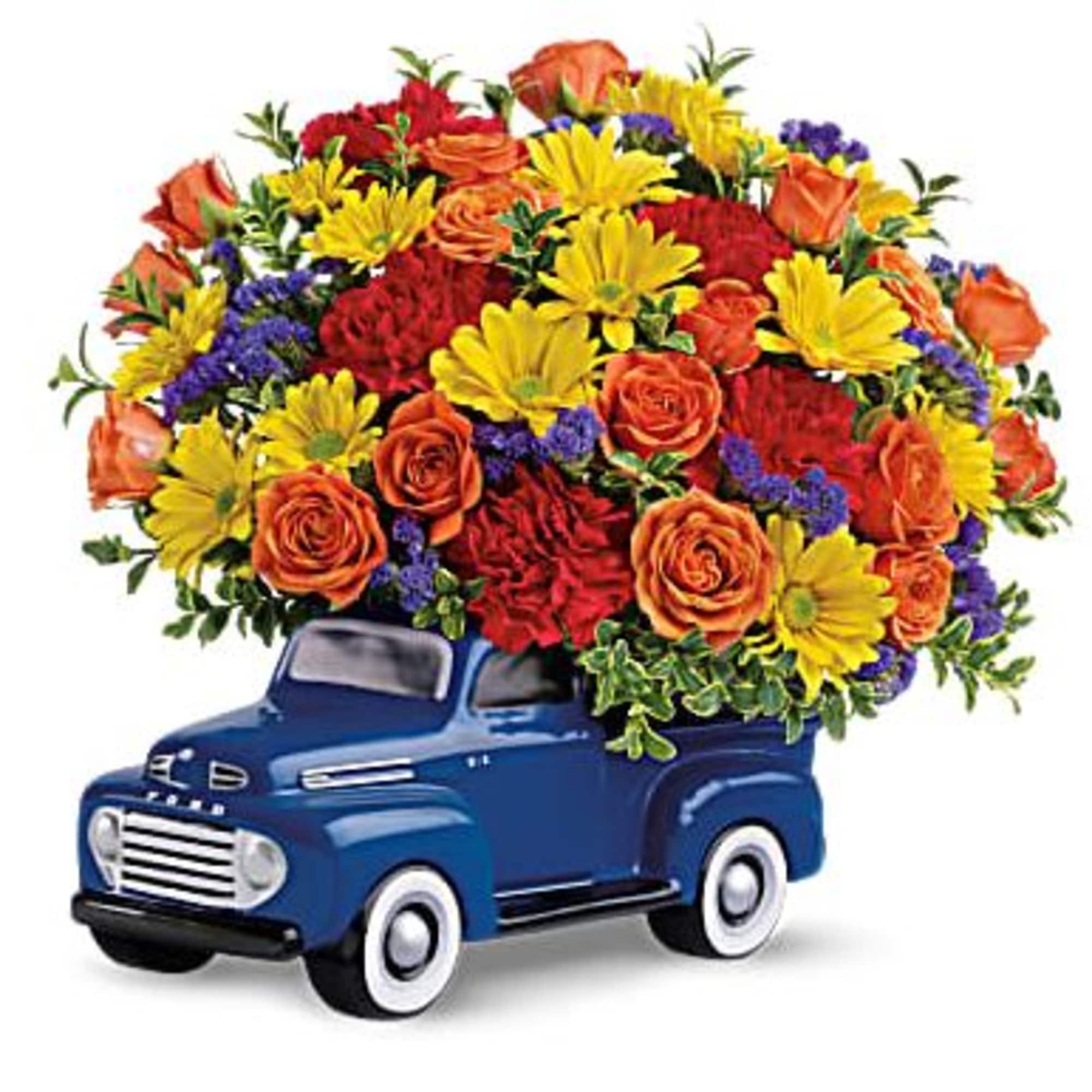 Beep, beep! Say "Happy Birthday," "Happy Father's Day," or "Keep on Truckin'!"