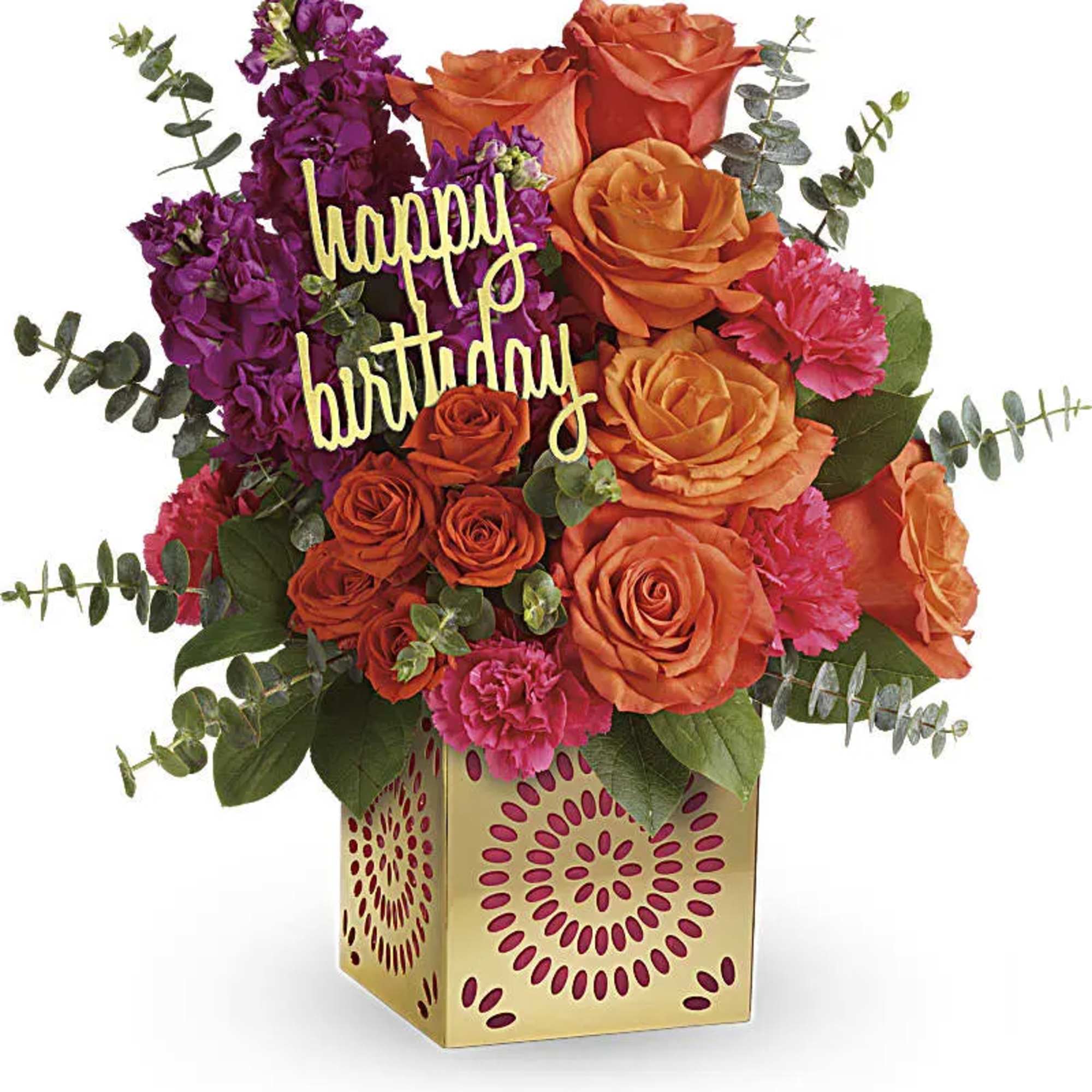Make their special day sparkle! Surprise them with this beautiful bouquet of