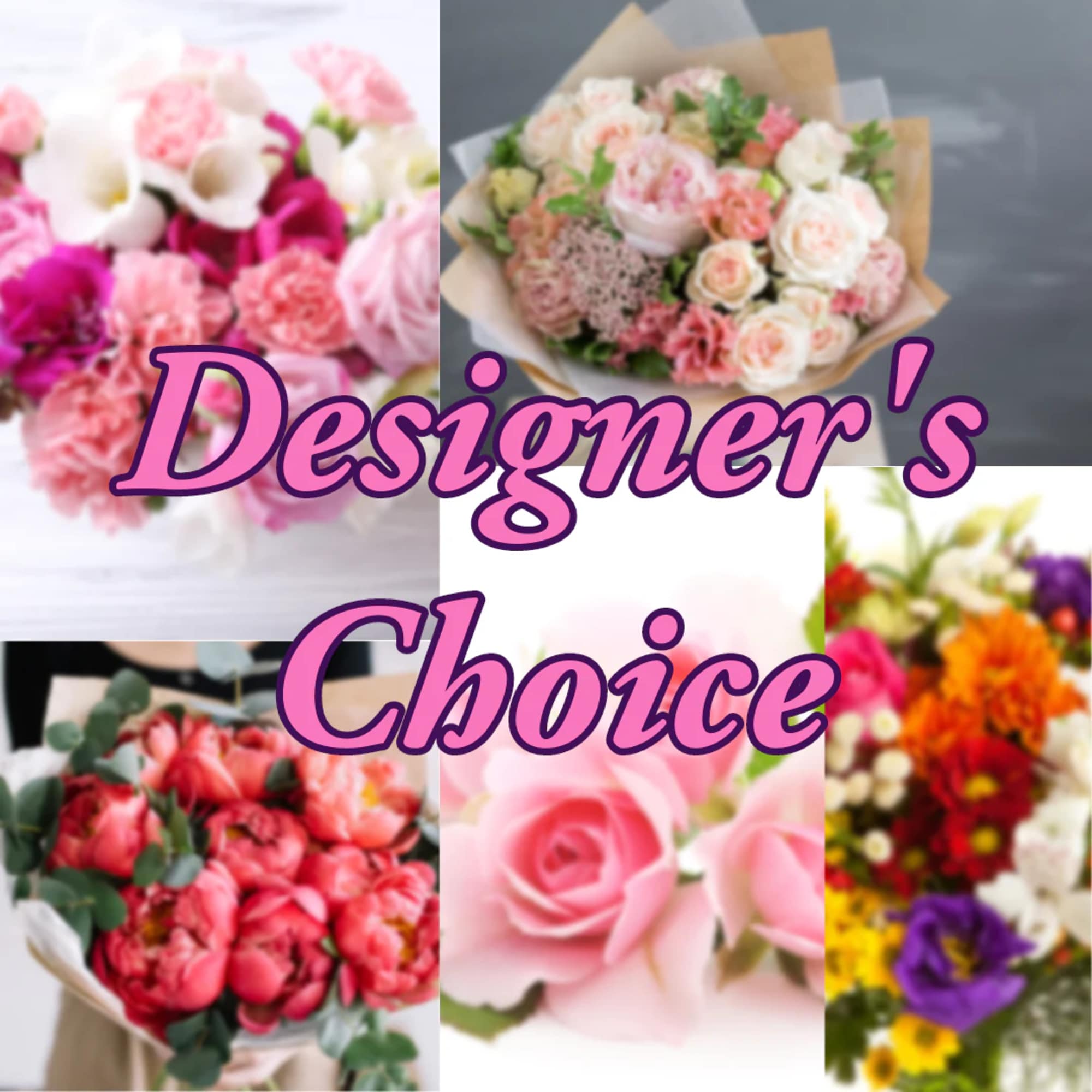 A unique and elegant vase arrangement featuring the finest seasonal flowers, handpicked