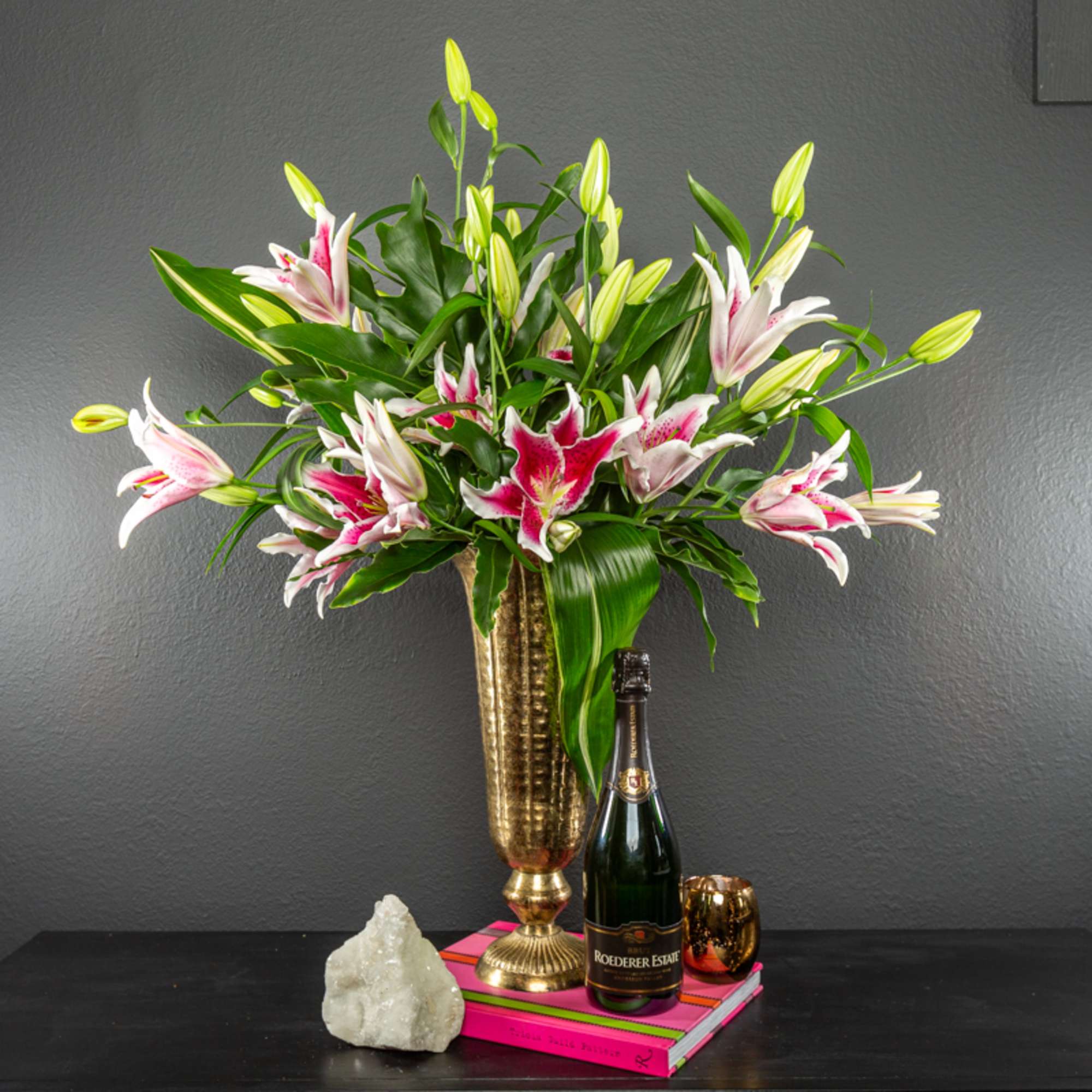 10 stems of stunning gazer lilies, SO gorgeous and fragrant. We get, photo 2 of 3