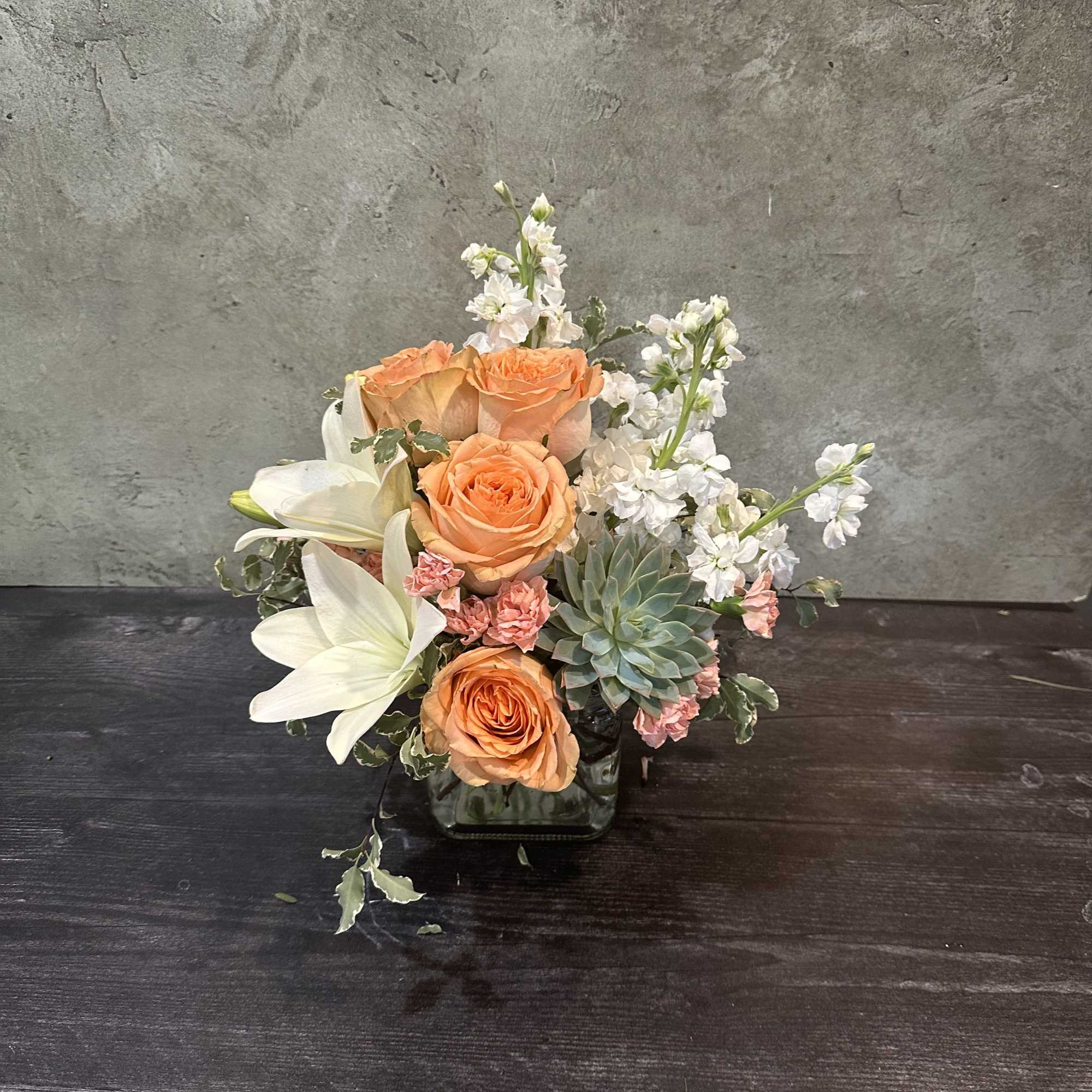 Looking for a modern twist on an old classic - this bouquet