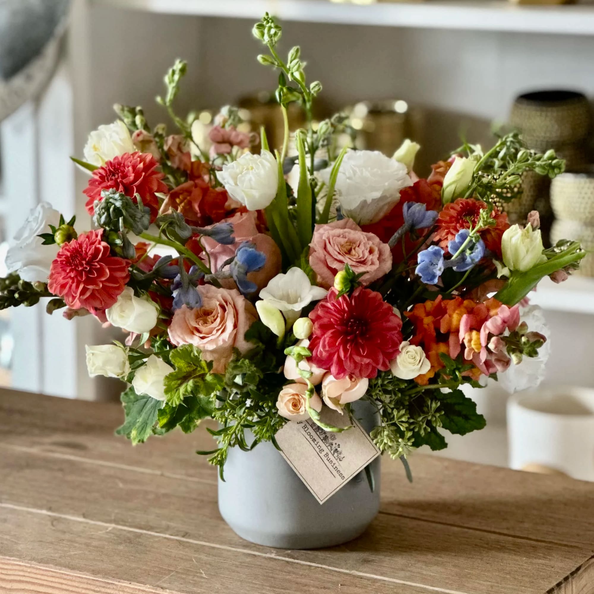 This light colored arrangement inspired by one of our favorite movies "The, photo 2 of 2