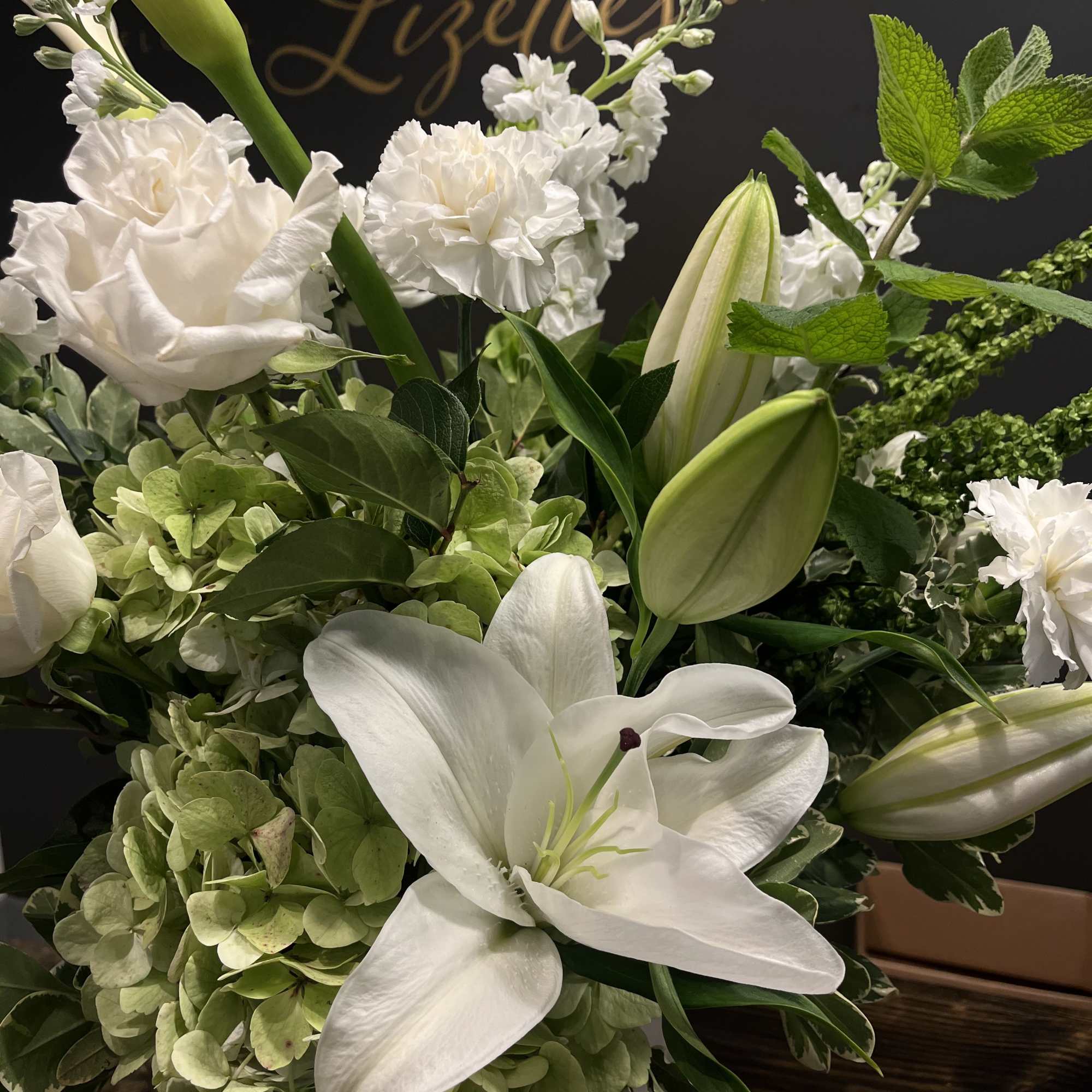 Elevate any space or occasion with our Neutrals Designer&rsquo;s Choice flower arrangement, photo 2 of 2