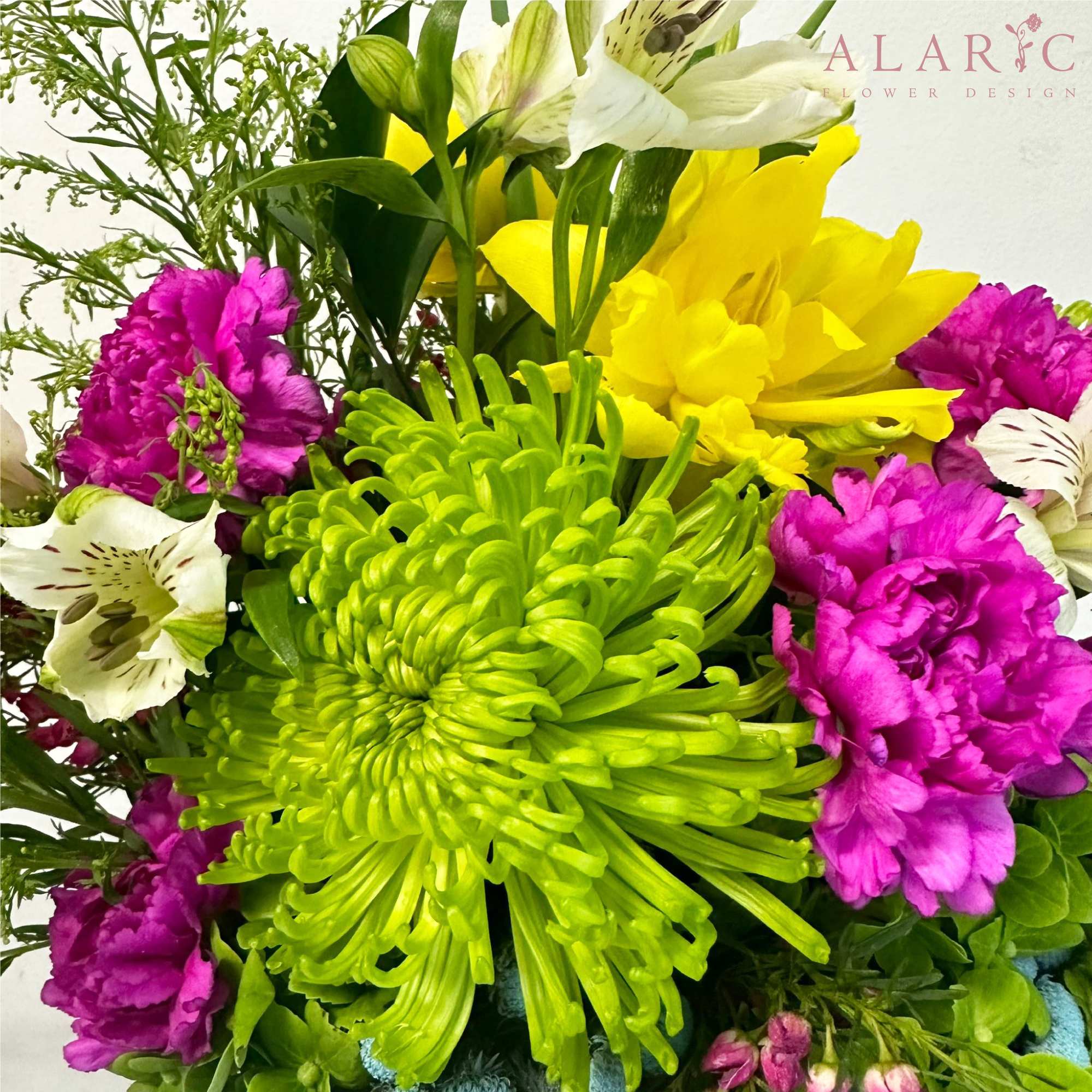 Here's Alara: a vibrant arrangement, spreading such happy vibes, perfect for any, photo 3 of 4