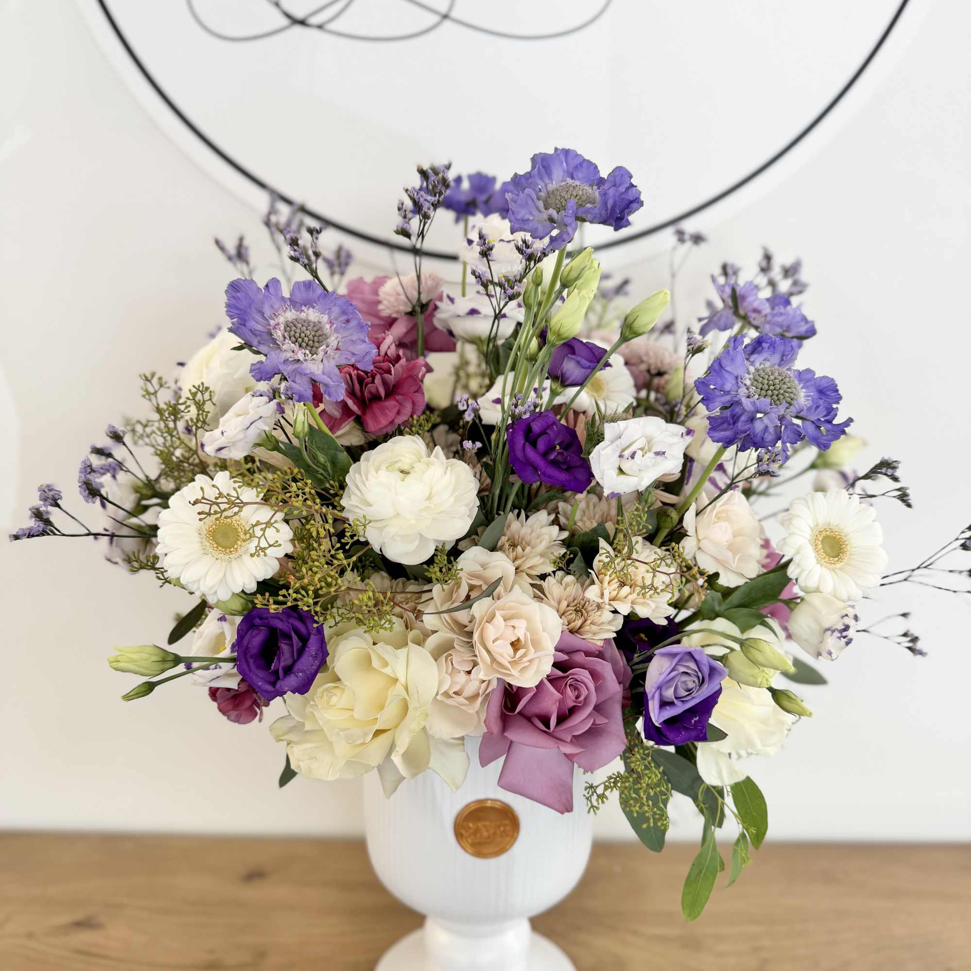 Delicate yet striking, the Whispered Garden features a luxurious selection of premium