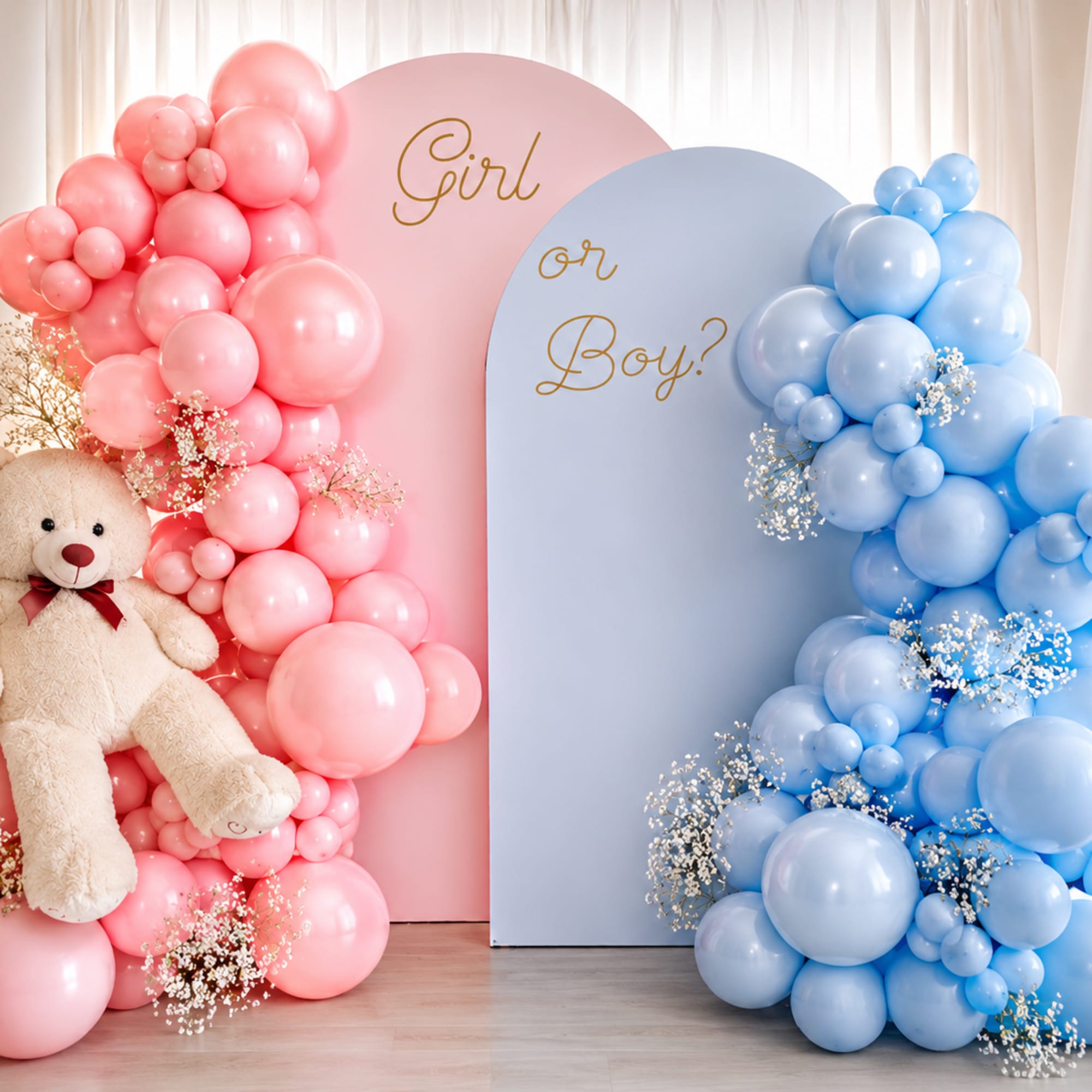 Pricing includes up to three standard balloon colors. Specialty, premium, or custom