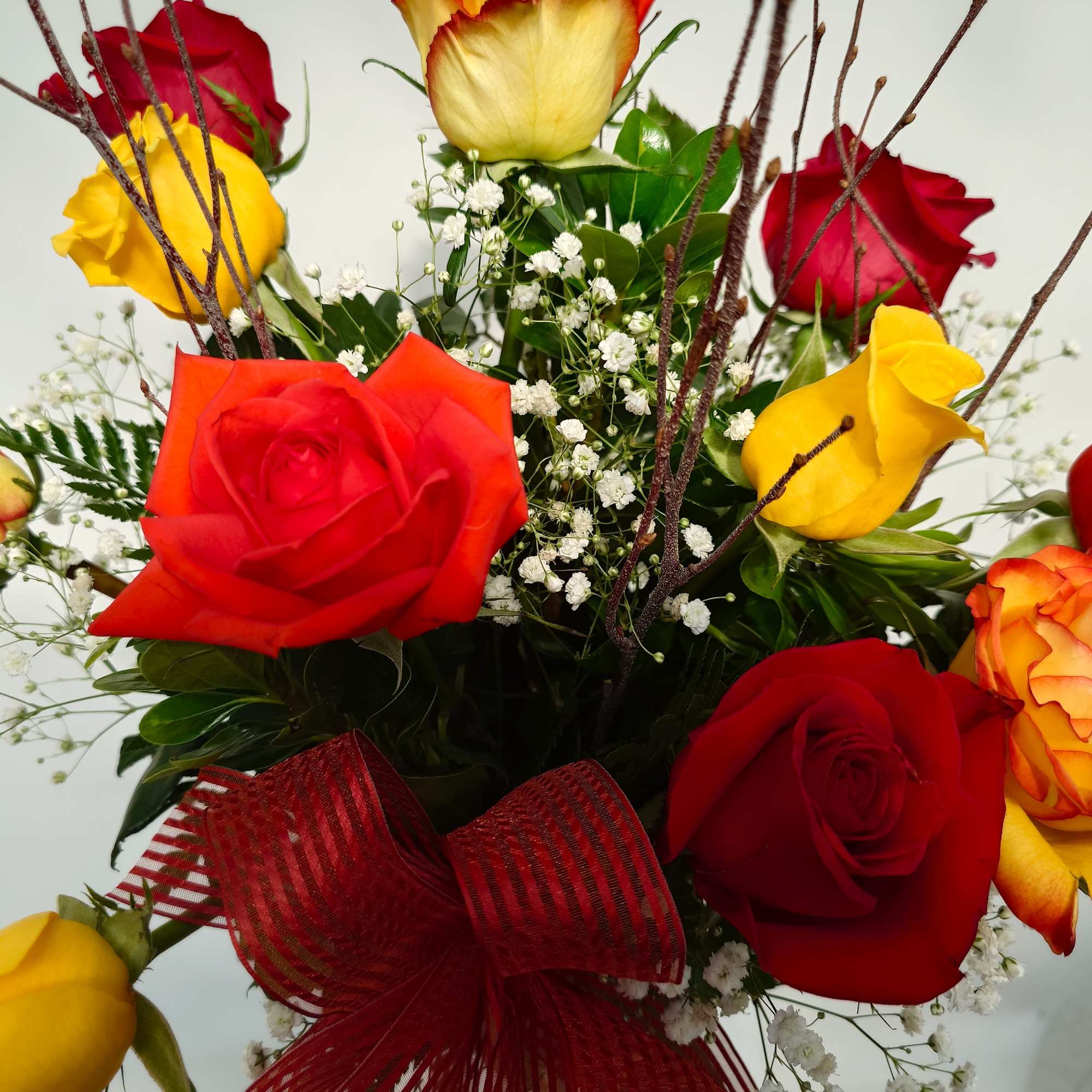A dozen roses inspired by the Fall season. We do same day, photo 4 of 4