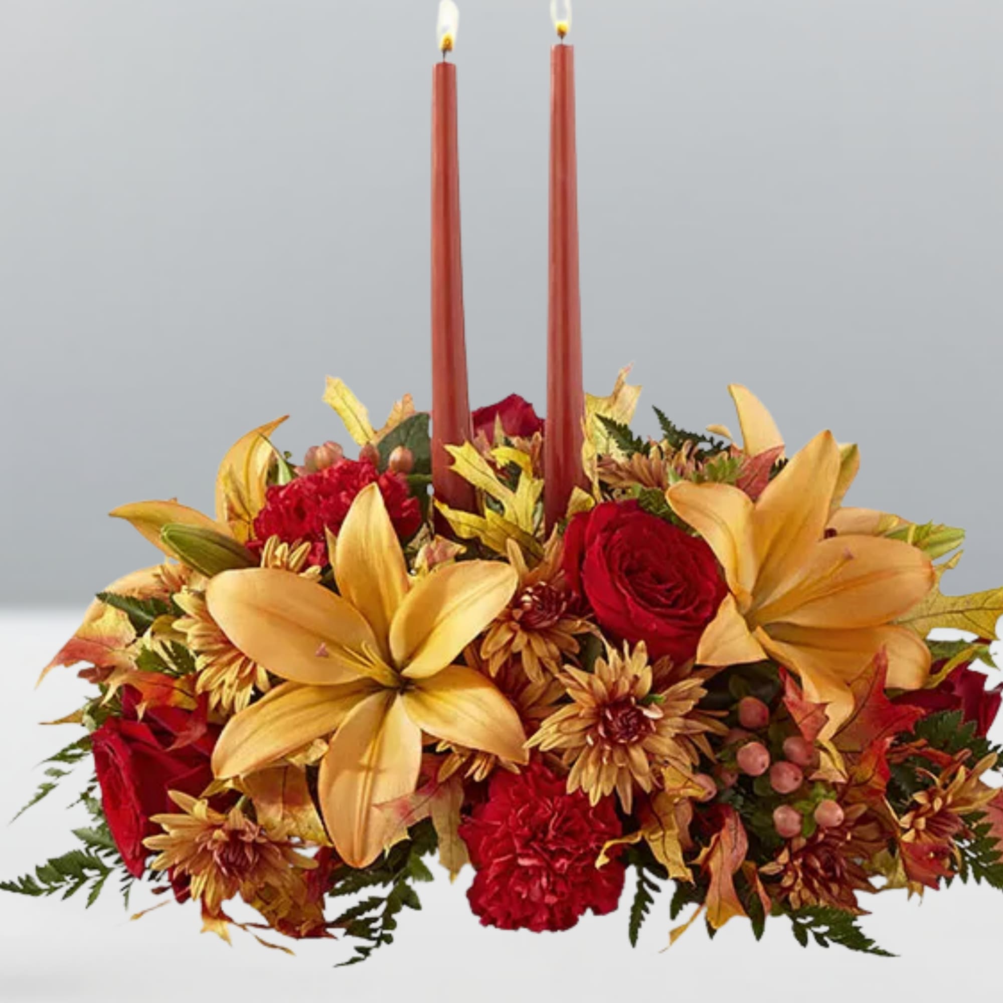  Grateful Blooms

A radiant reflection of autumn&rsquo;s generosity&mdash;Grateful Blooms gathers sunflowers, orange, photo 2 of 2