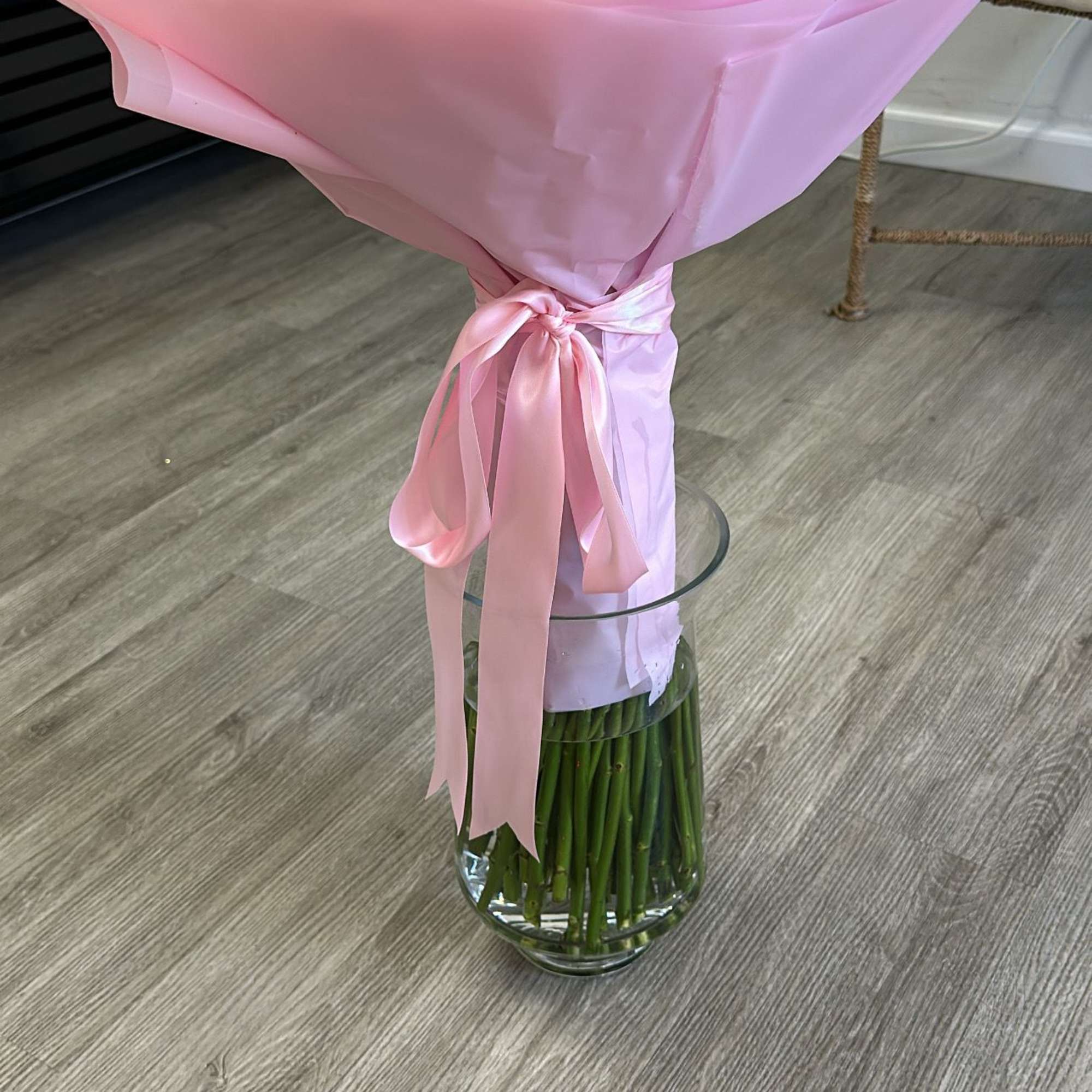 Delight in the soft, romantic beauty of our "Blushing Petals" bouquet. This, photo 2 of 2
