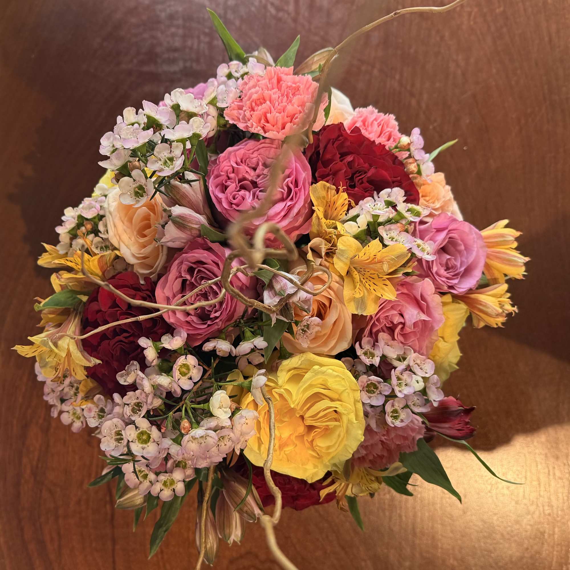 Soft, poetic, and deeply felt.

Designed as a modern garden composition, this arrangement, photo 2 of 2