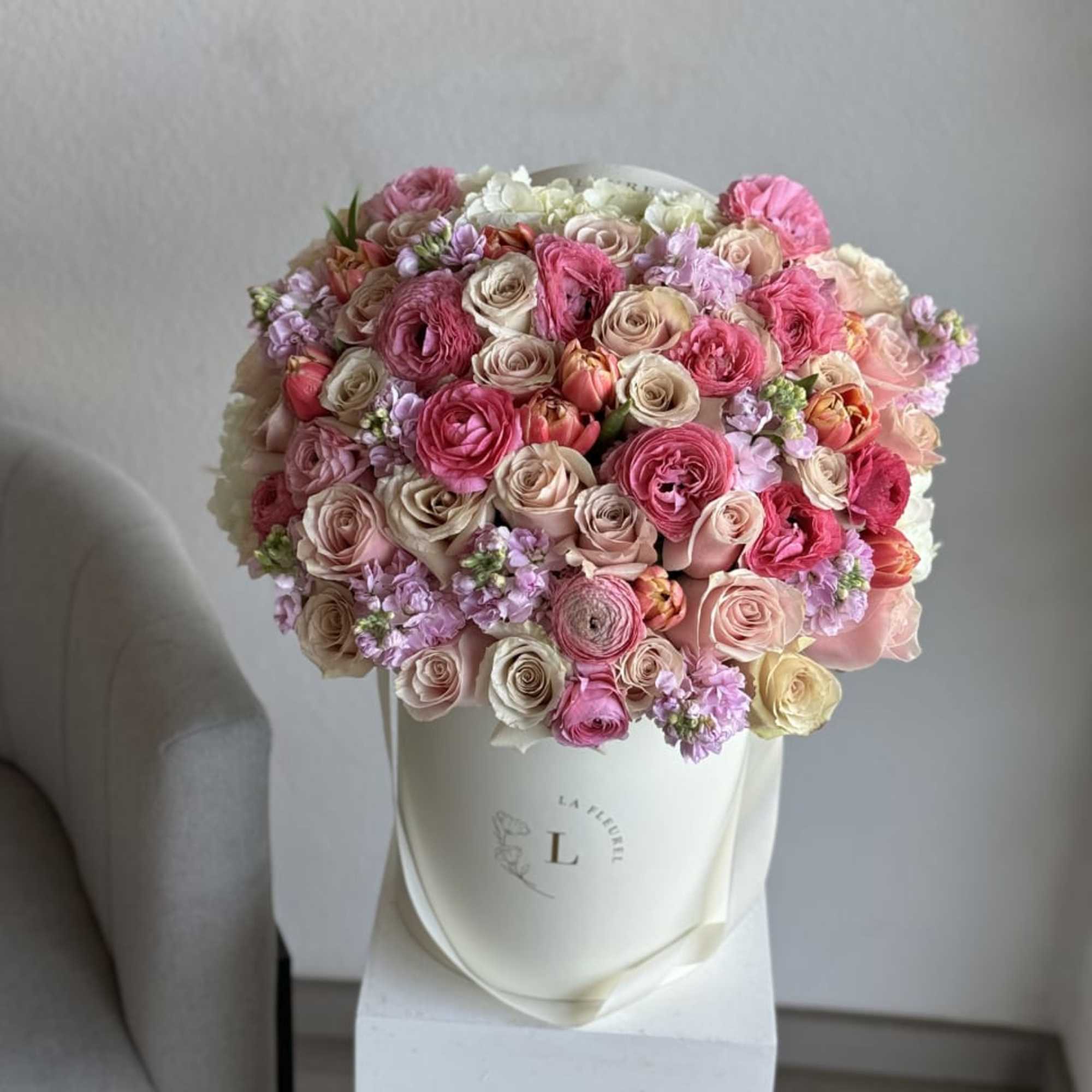 "Spring Grace" is a captivating floral arrangement that embodies the essence of, photo 2 of 2